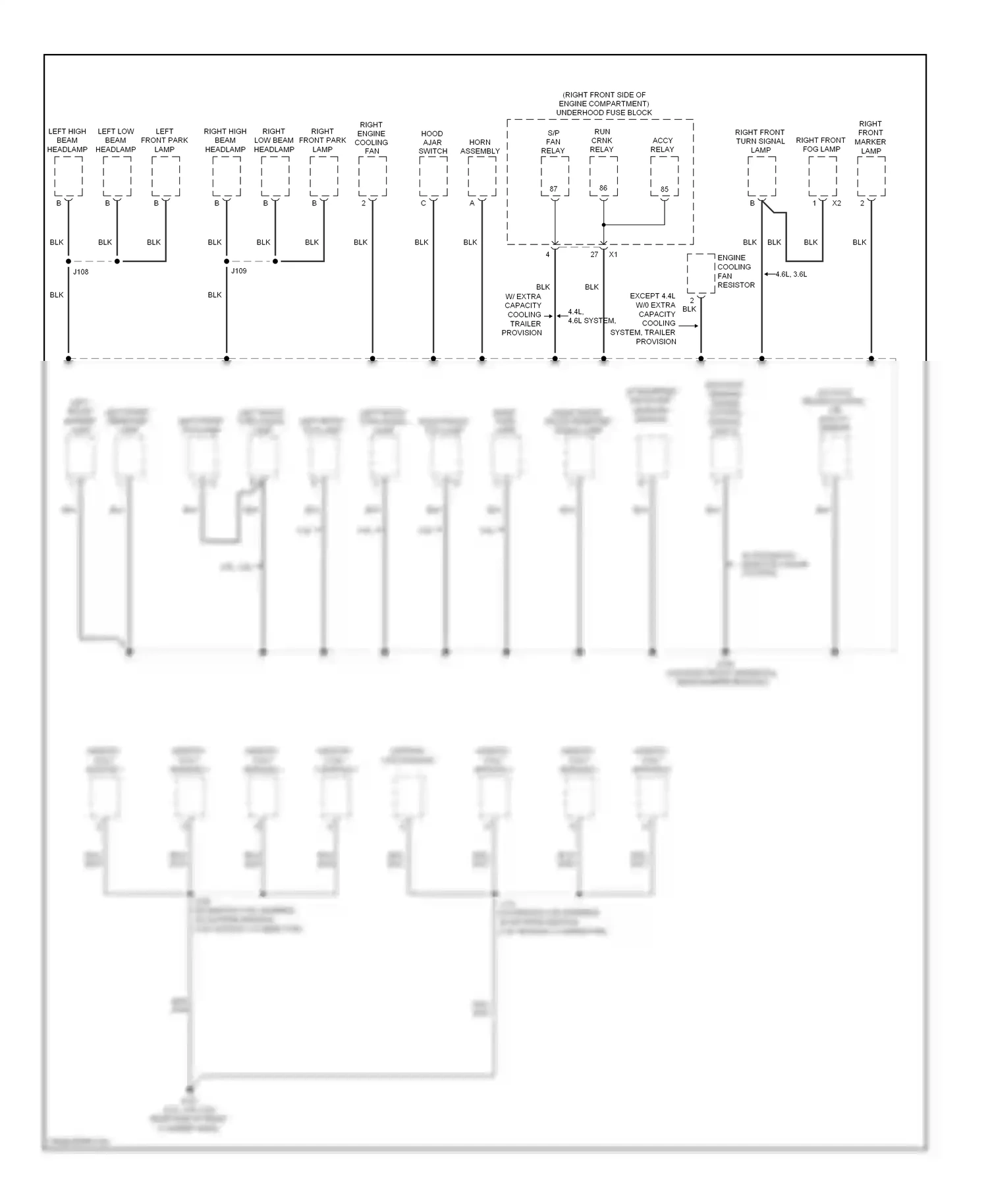 Cadillac STS I facelift (2007-2011) ignition coil/ module 7 module 2 wiring diagram  (1 of 1)