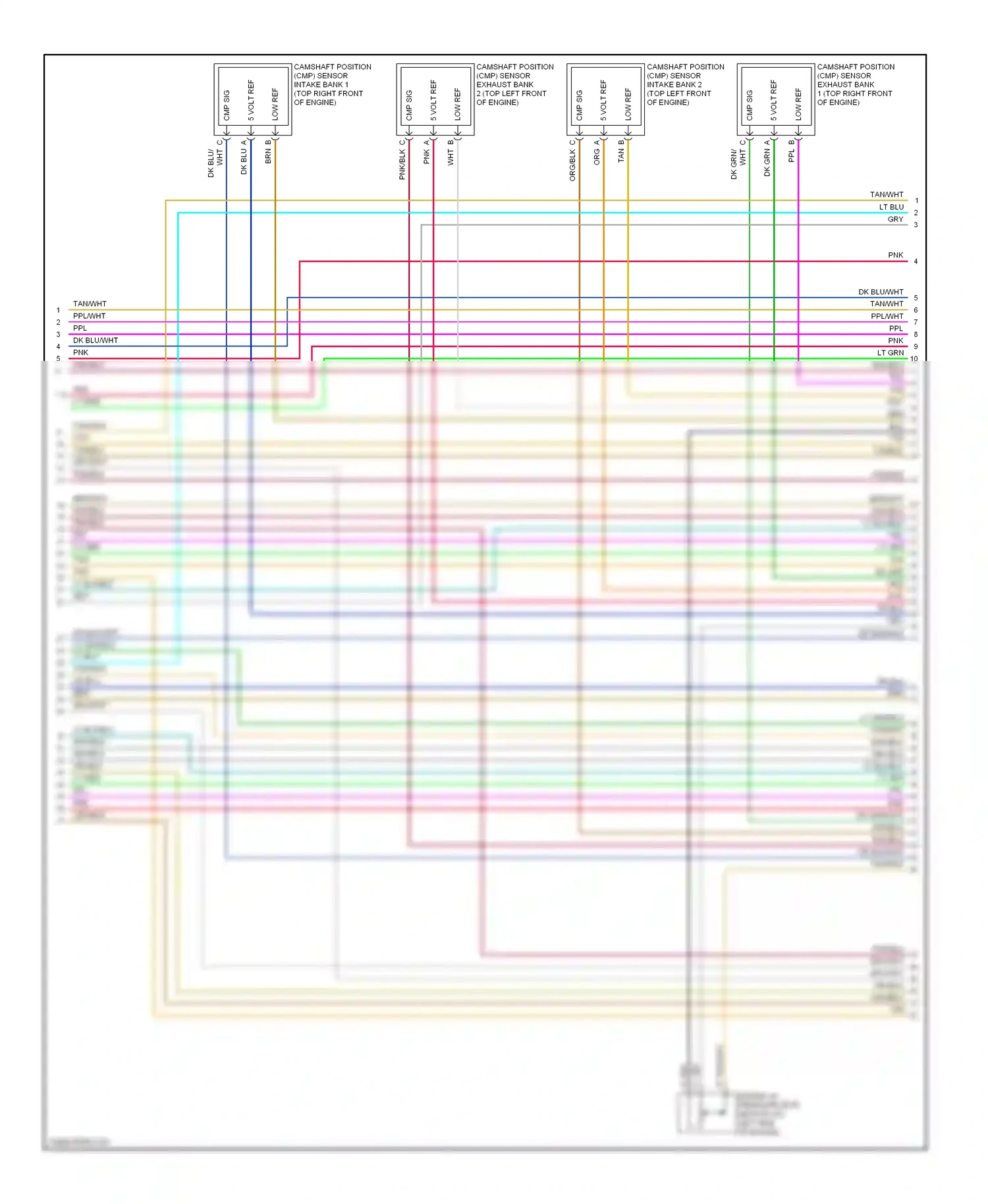 Cadillac STS I facelift (2007-2011) low ref wiring diagram  (10 of 15)