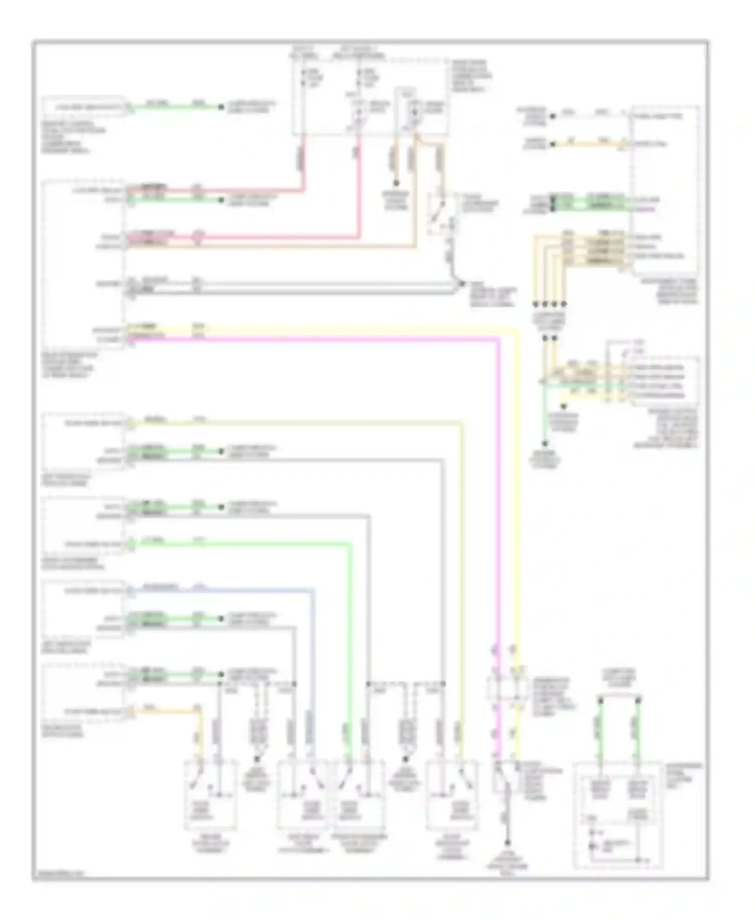 STS Cadillac I (2004-2007): Anti-theft circuit
