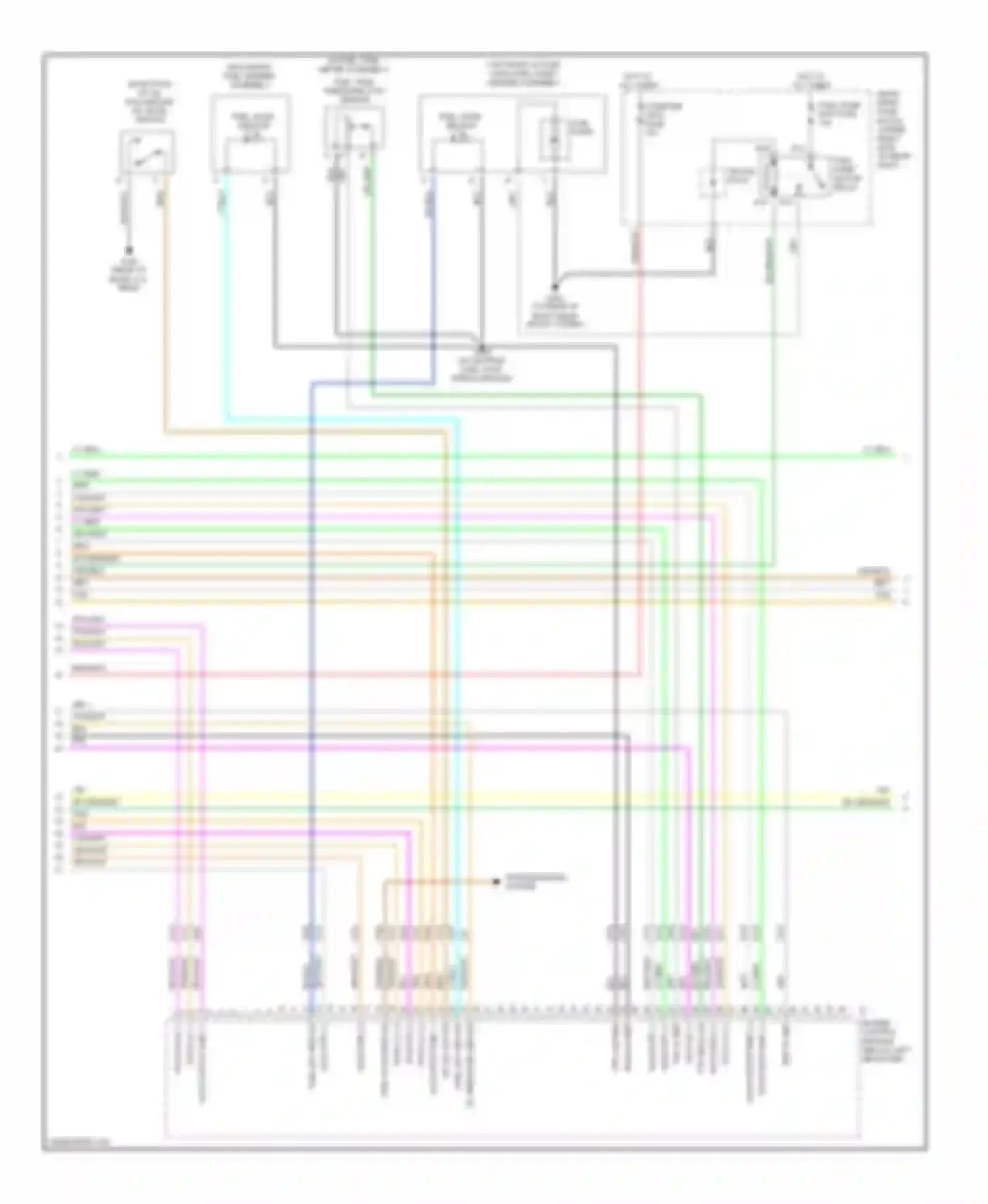 STS Cadillac I (2004-2007): Wiring diagram engine performance 4.6l vin a (3 of 5)
