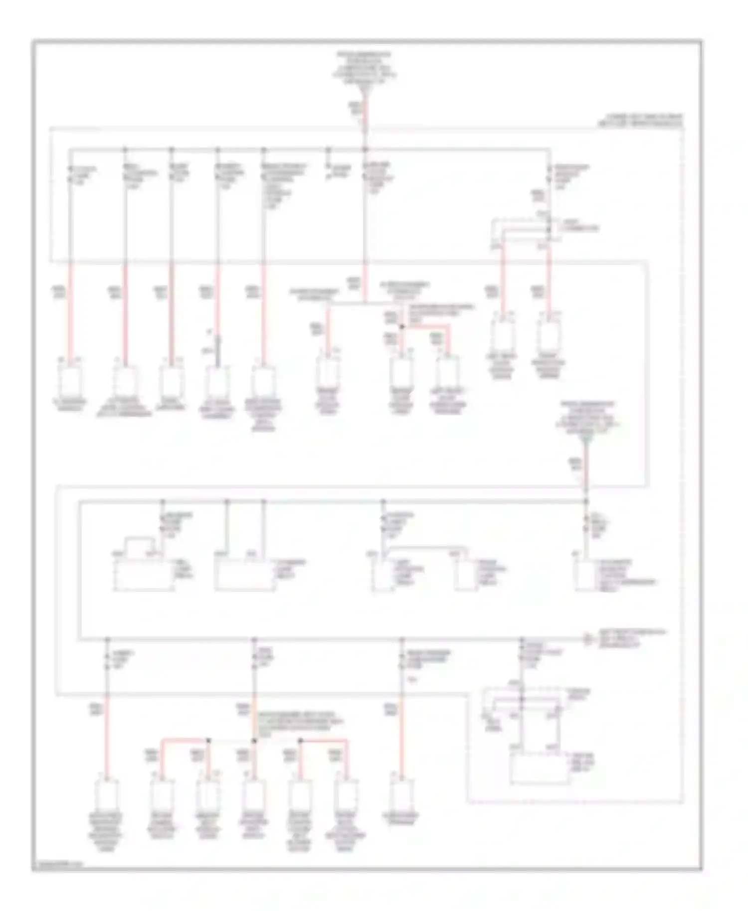 STS Cadillac I (2004-2007): Power distribution circuit (5 of 7)