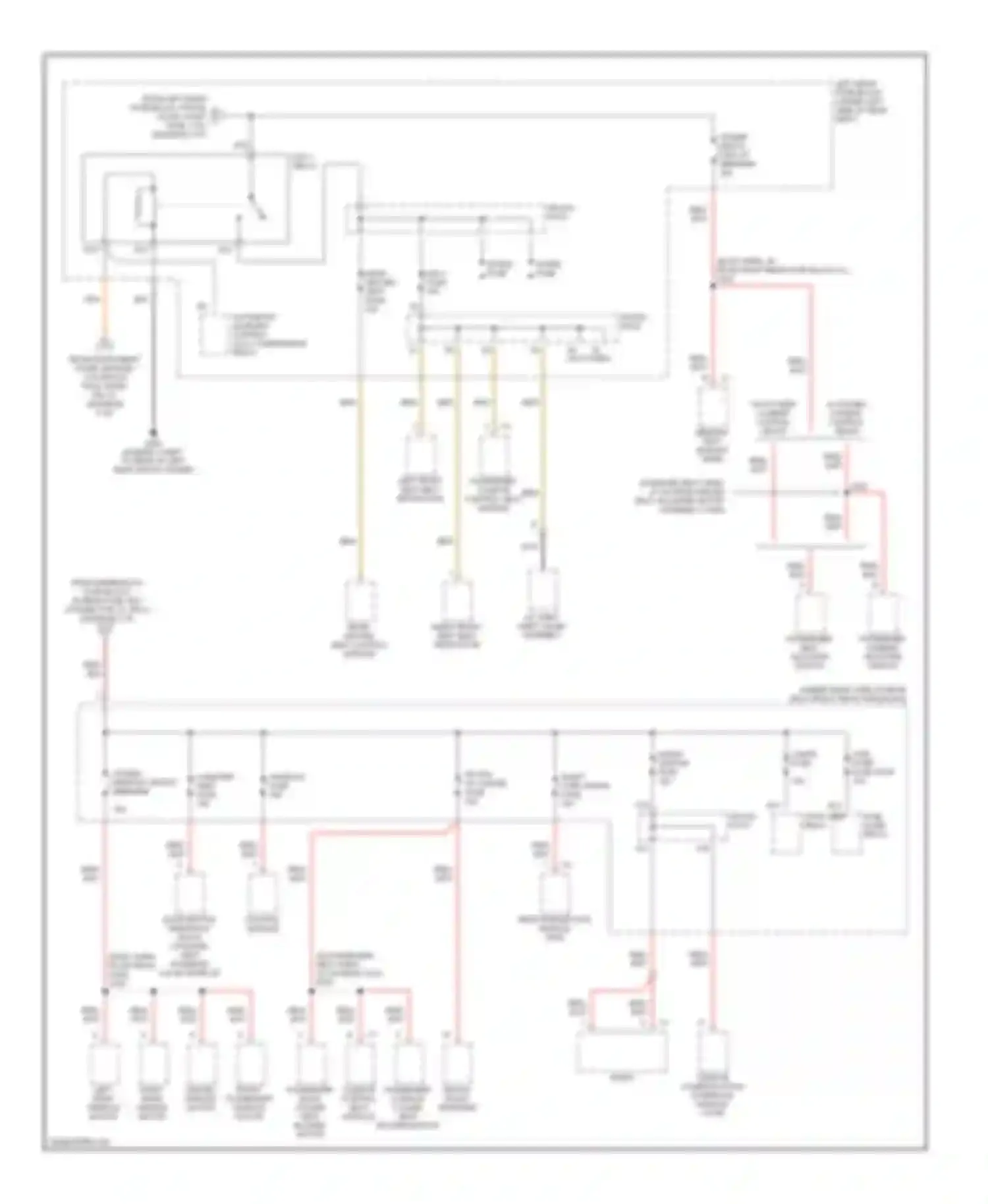 STS Cadillac I (2004-2007): Power distribution circuit (6 of 7)