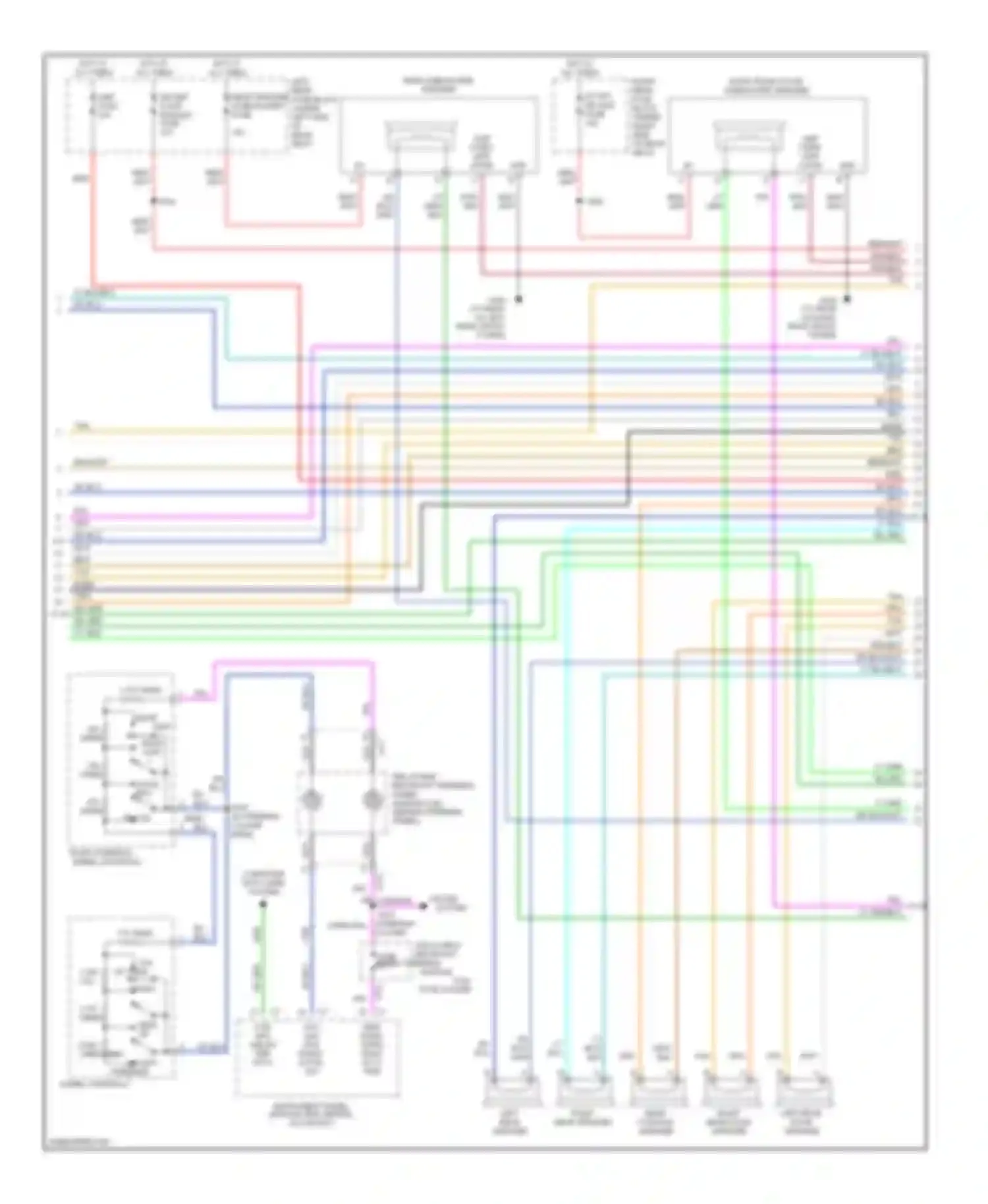 STS Cadillac I (2004-2007): Radio circuit, luxury (2 of 3)