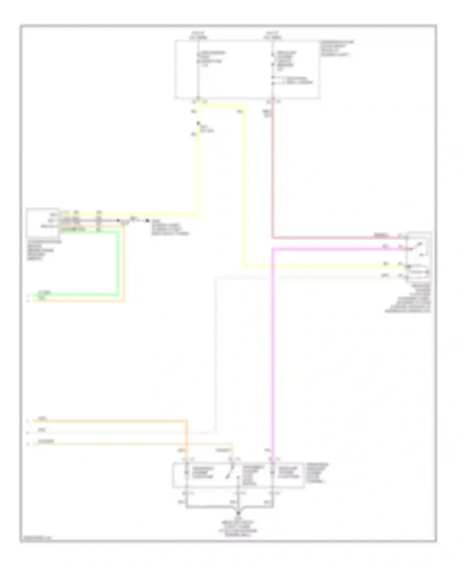 STS Cadillac I (2004-2007): Wiper/washer circuit (2 of 2)