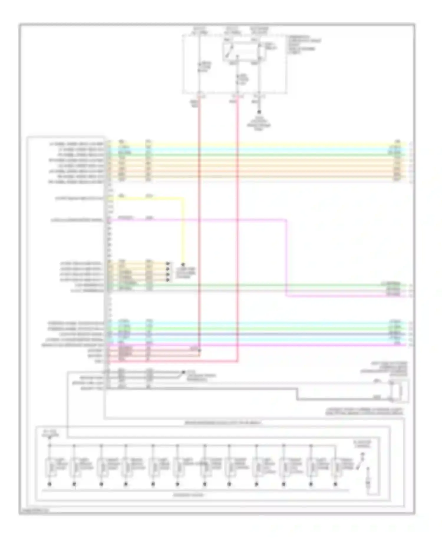 Wiring diagram gry/blk for Cadillac STS I (2004-2007) (1 of 13)