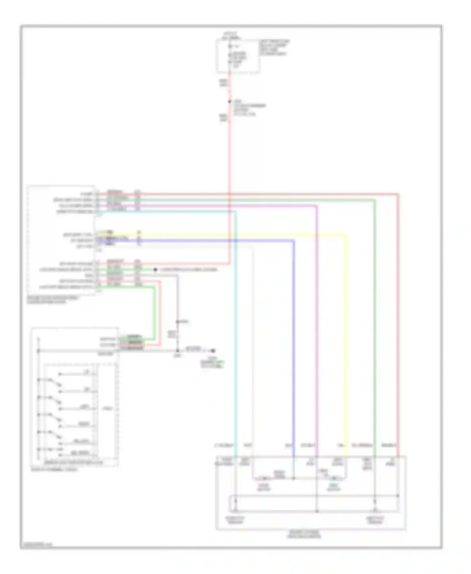Wiring diagram red for Cadillac STS I (2004-2007) (11 of 41)
