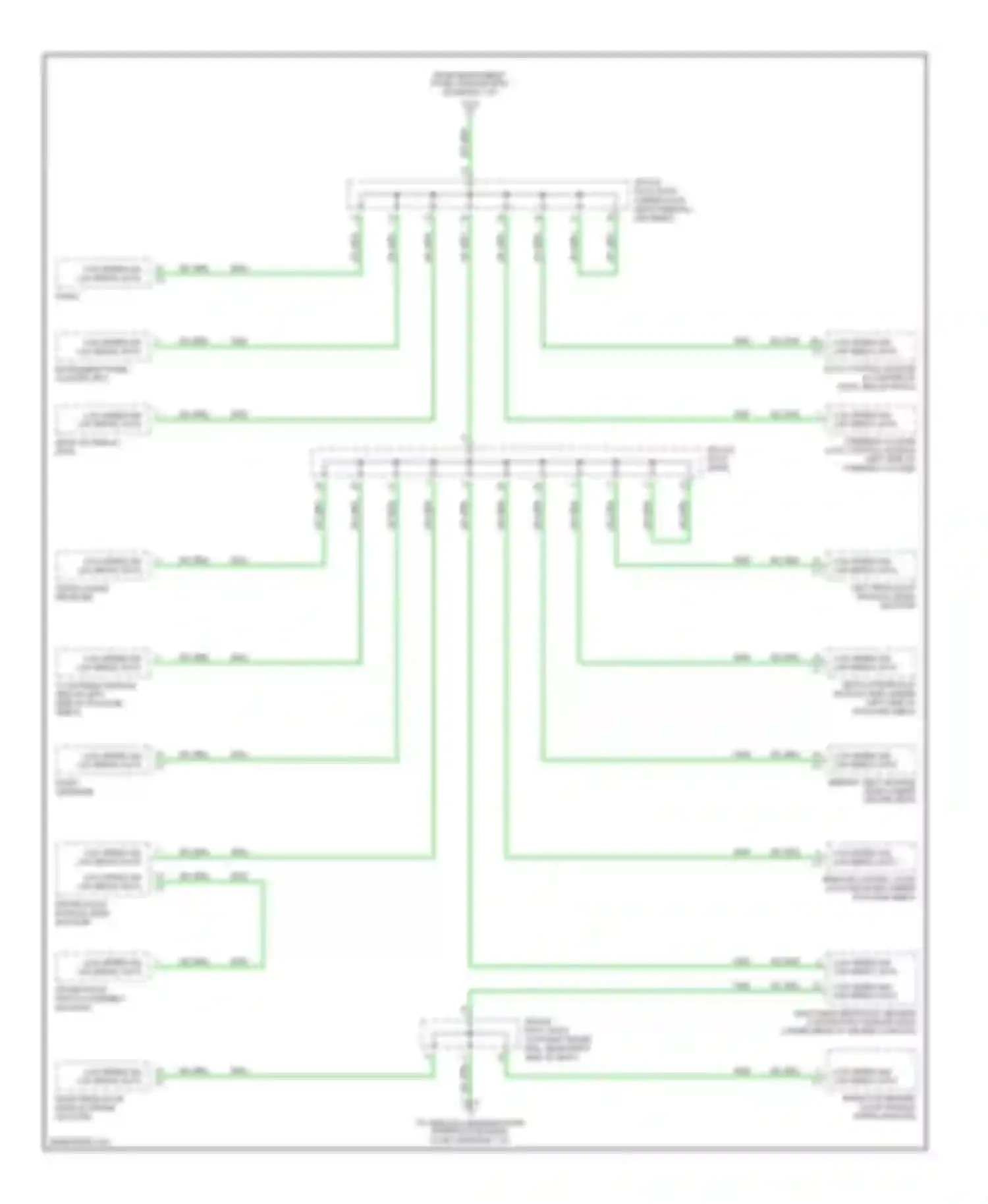 Wiring diagram splice pack for Cadillac STS I (2004-2007) (6 of 30)