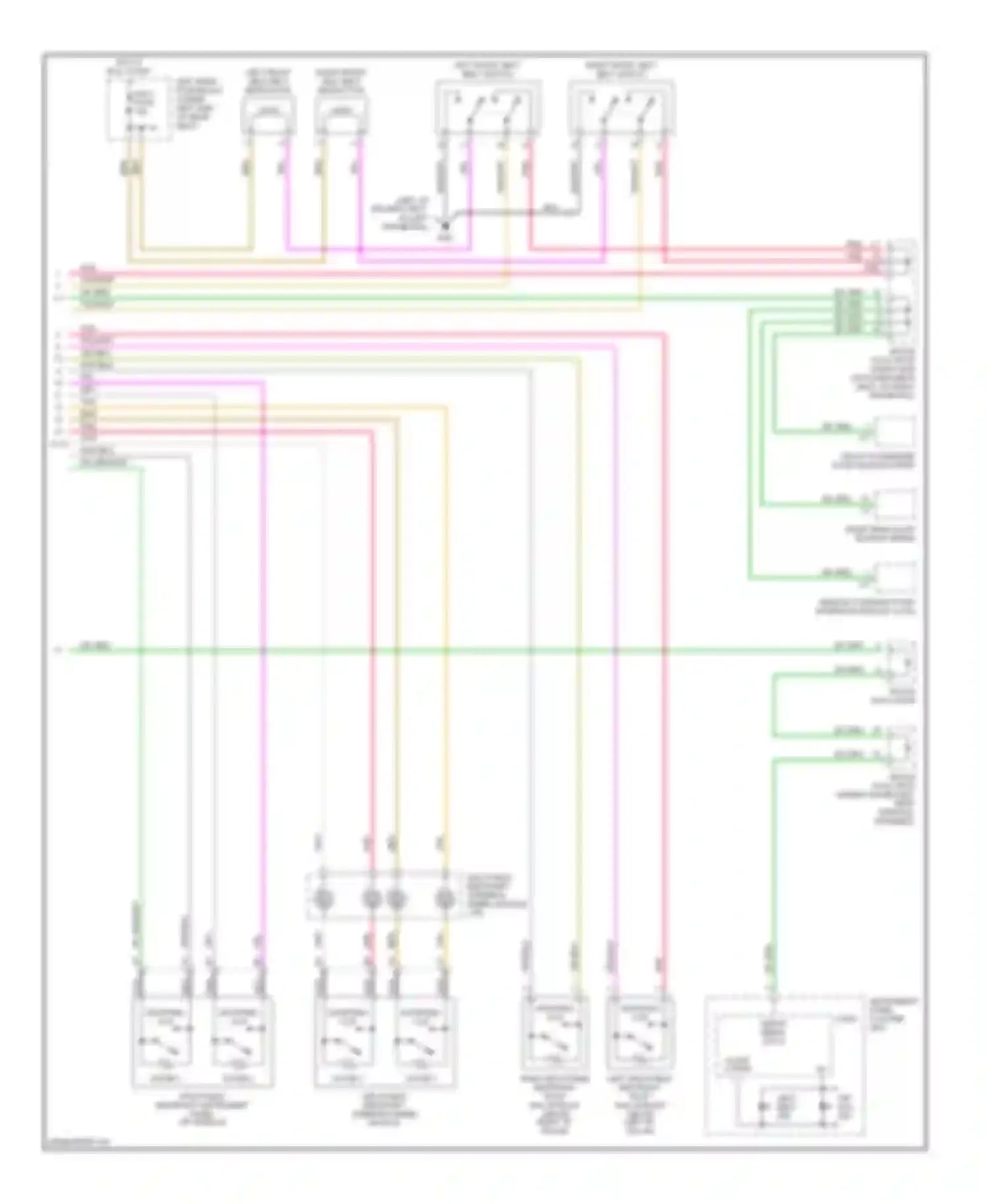 Wiring diagram tan for Cadillac STS I (2004-2007) (46 of 51)