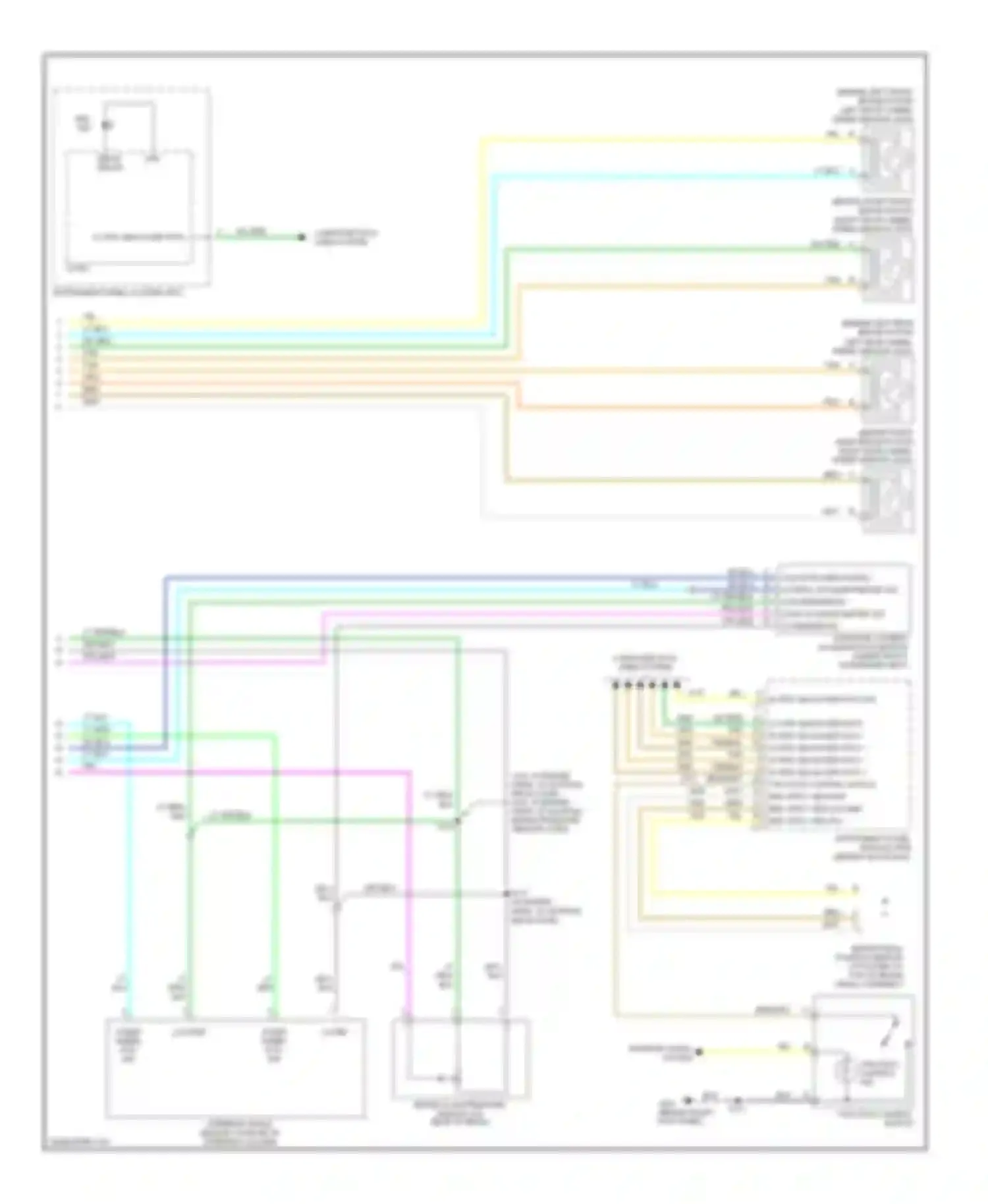 Wiring diagram tan/blk for Cadillac STS I (2004-2007) (3 of 18)