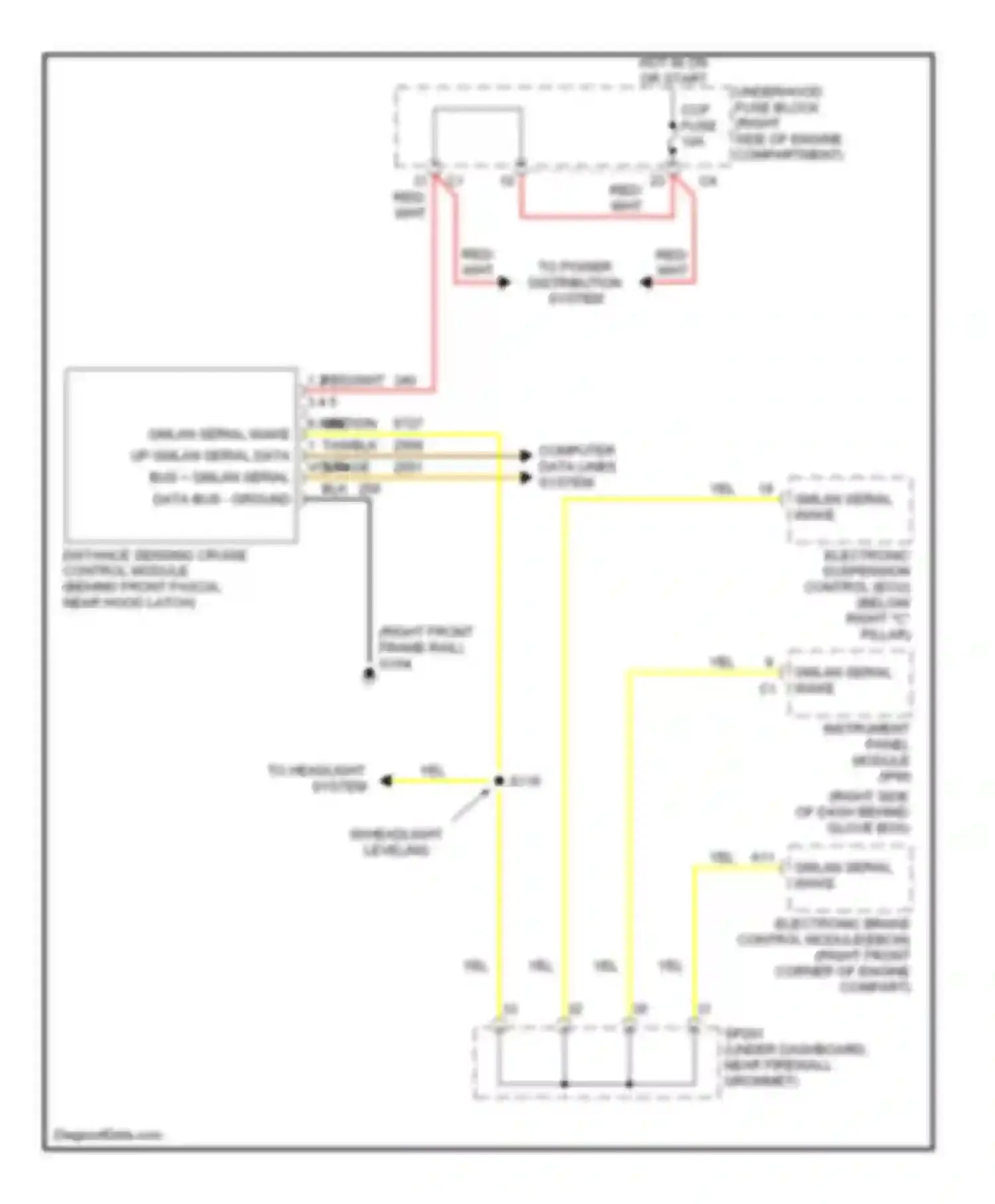 Wiring diagram wht for Cadillac STS I (2004-2007) (13 of 76)