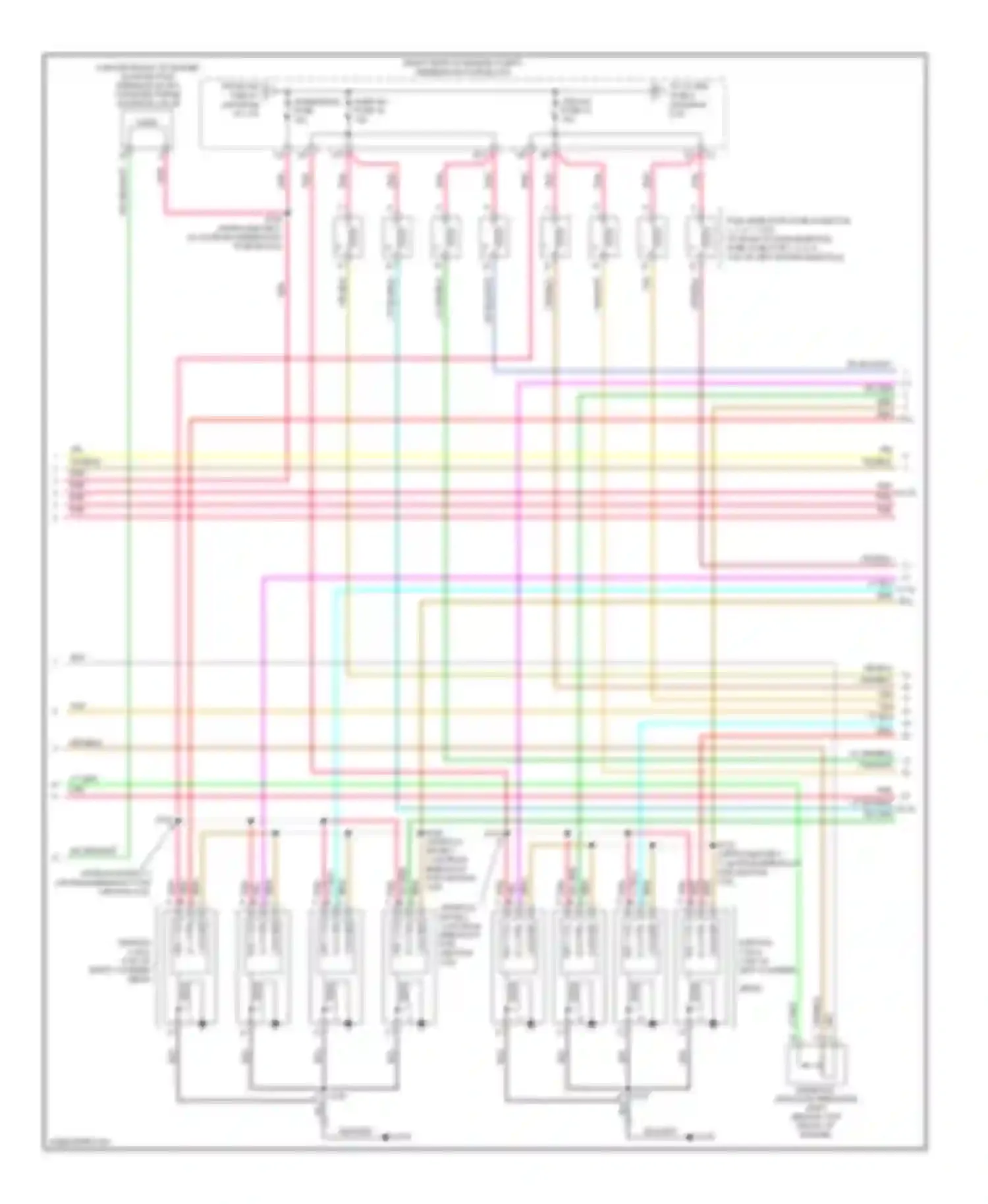 XLR Cadillac I (2003-2009): Wiring diagram engine performance 4.6l vin a (4 of 6)