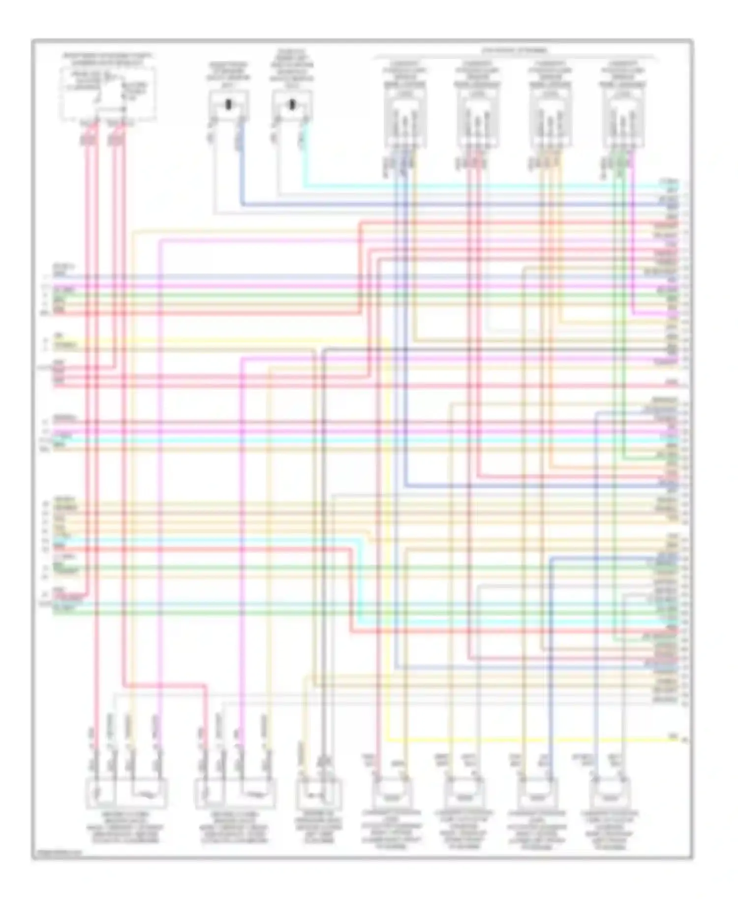 XLR Cadillac I (2003-2009): Wiring diagram engine performance 4.6l vin a (5 of 6)