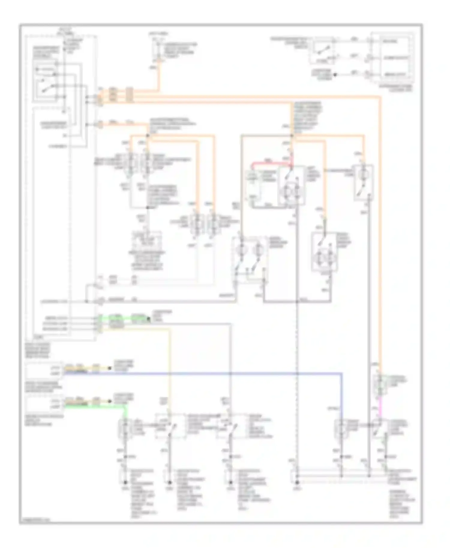 Wiring diagram 19 23 serial data ctsy lamp v+ for Cadillac XLR I (2003-2009) (1 of 1)