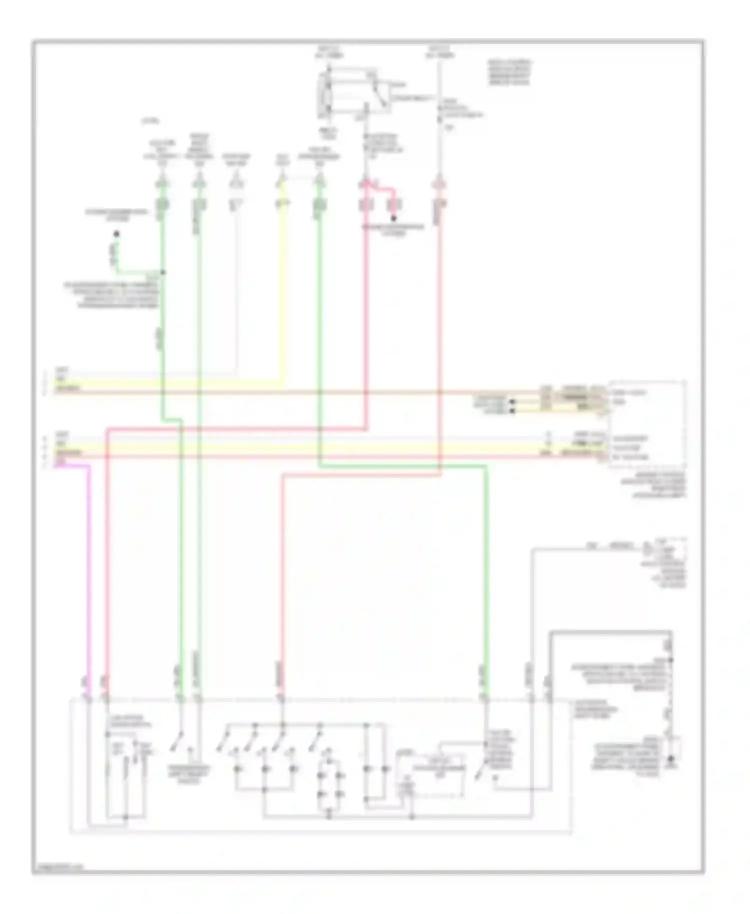 Wiring diagram 46 53 33 park/neutral sig data bus + data bus - for Cadillac XLR I (2003-2009) (1 of 1)