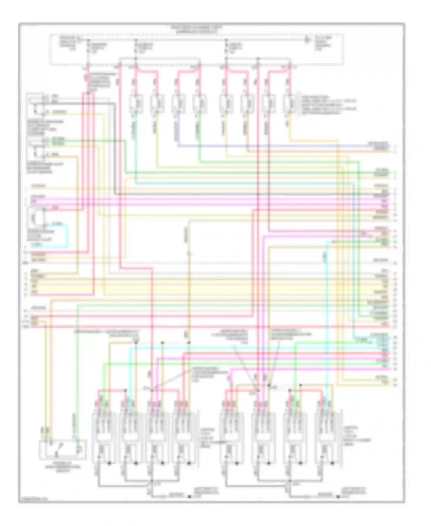 Wiring diagram ic 7 ctrl for Cadillac XLR I (2003-2009) (1 of 2)