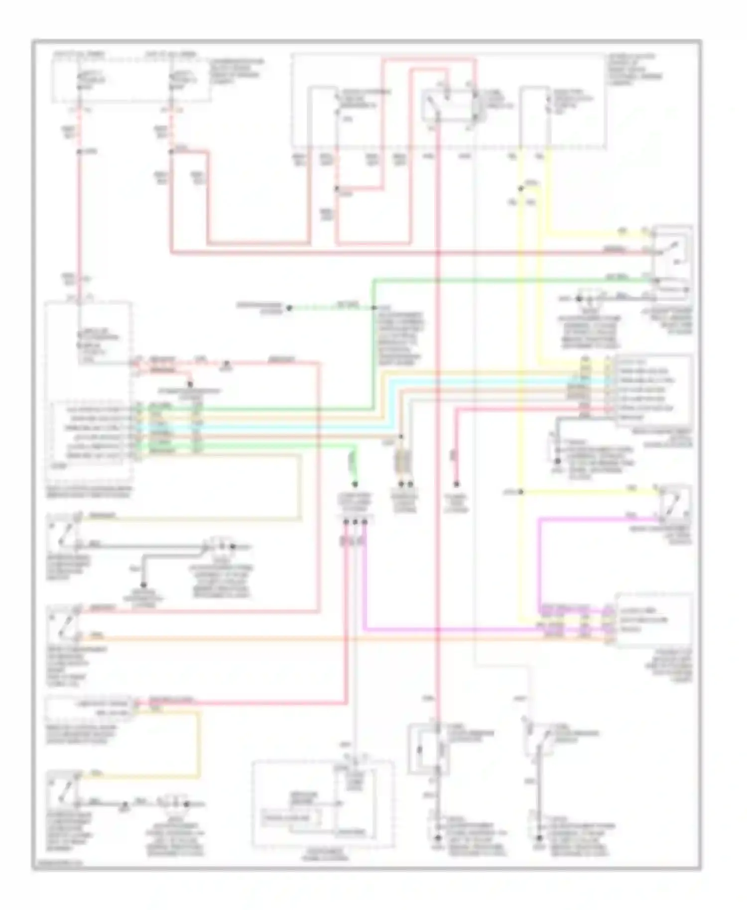 Wiring diagram logic class 2 ser data for Cadillac XLR I (2003-2009) (1 of 1)