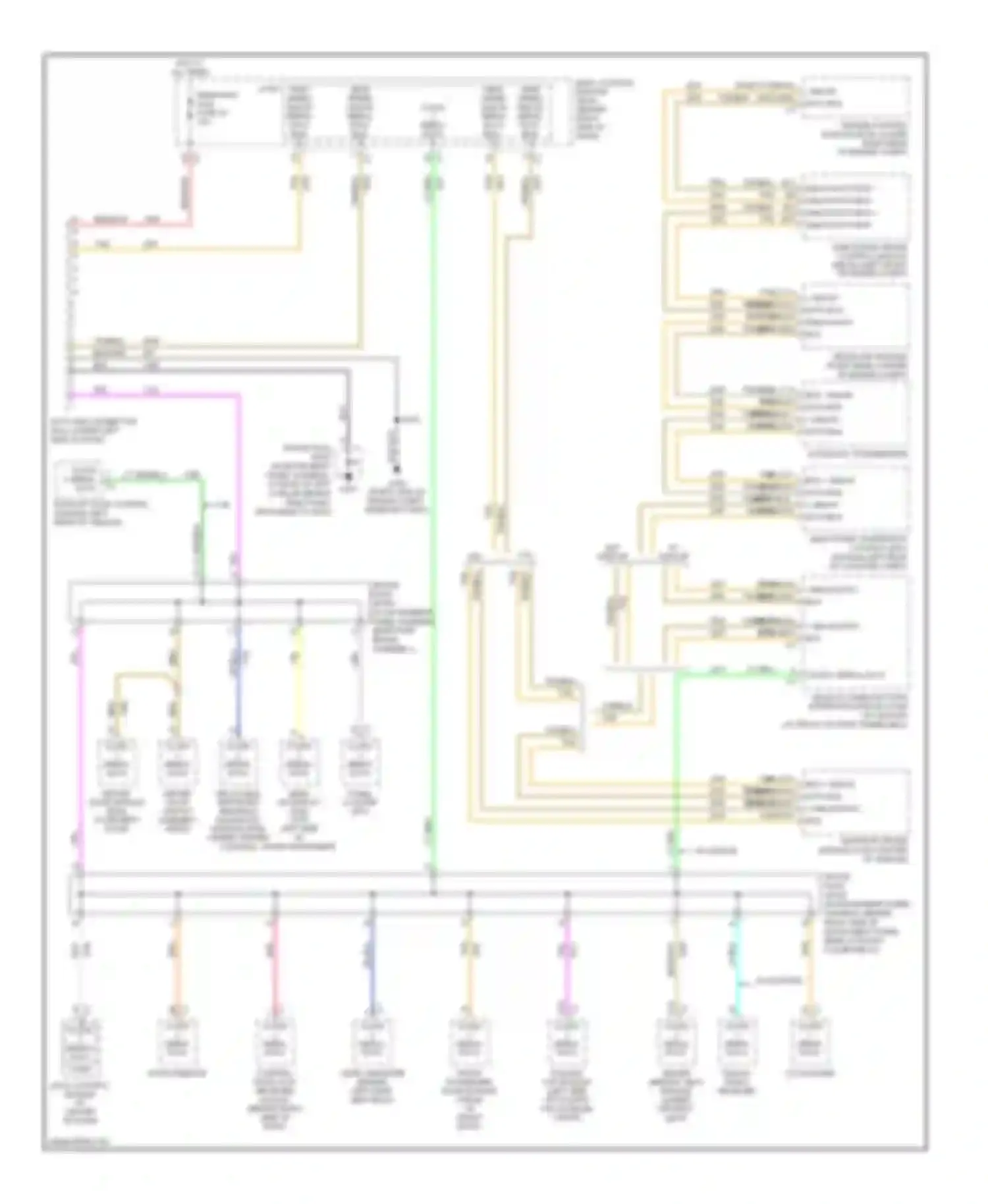 Wiring diagram logic high speed gmlan serial data bus - for Cadillac XLR I (2003-2009) (1 of 1)