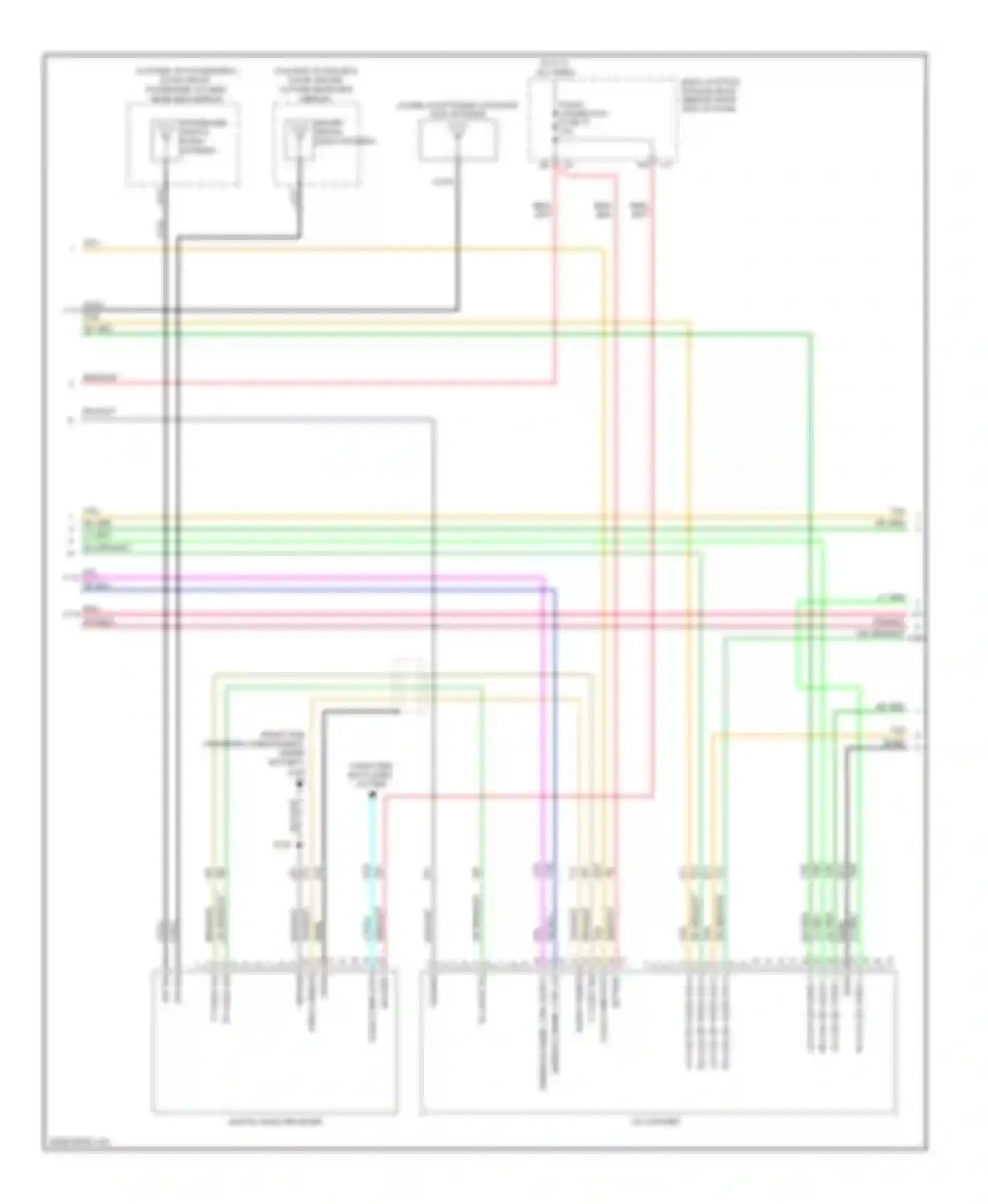 Wiring diagram pnk/blk for Cadillac XLR I (2003-2009) (12 of 13)