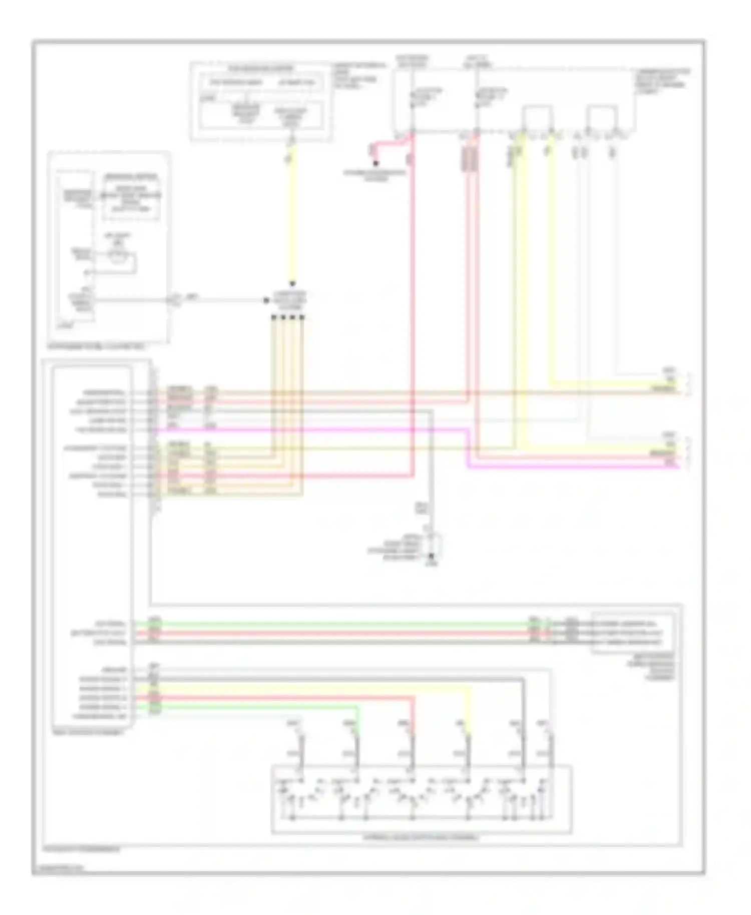 Wiring diagram red for Cadillac XLR I (2003-2009) (41 of 43)