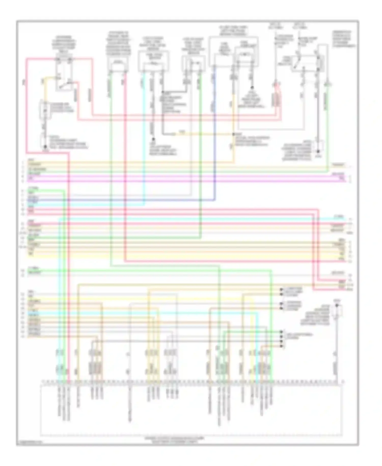 Wiring diagram tan/wht for Cadillac XLR I (2003-2009) (8 of 26)