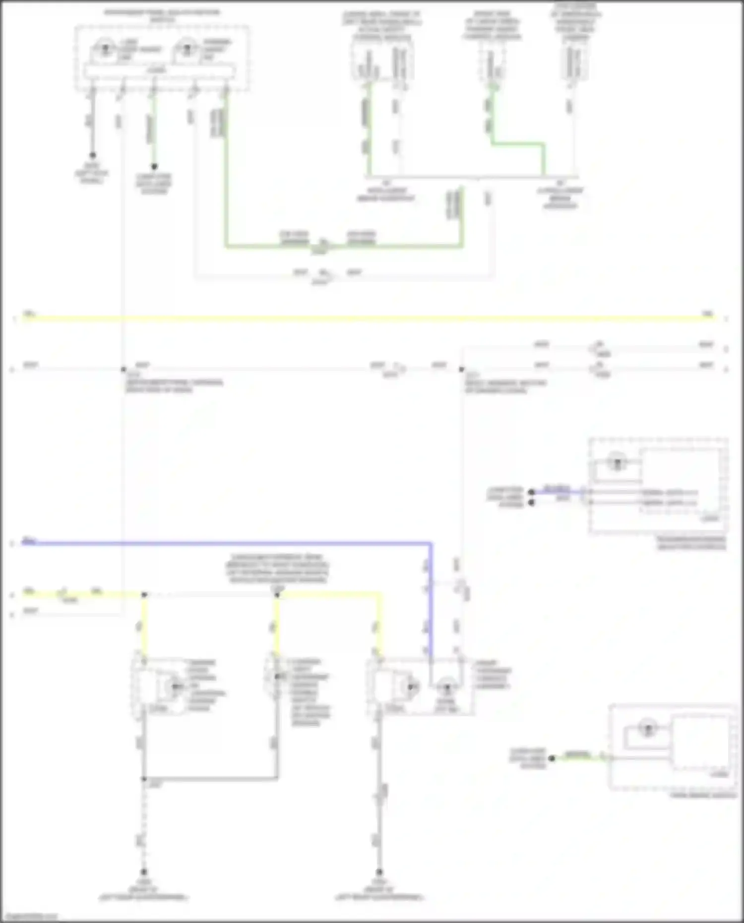 XT4 Cadillac I (2018-2023): Instrument illumination circuit (2 of 3)