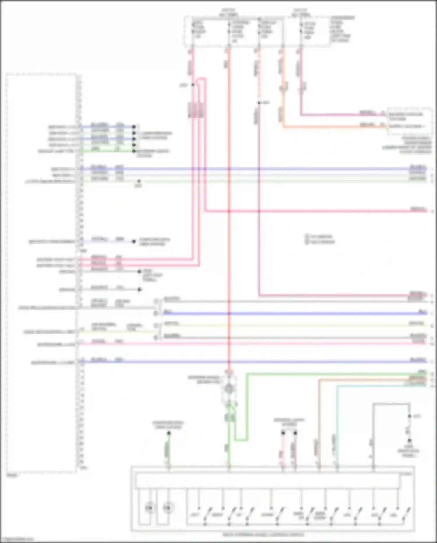 XT4 Cadillac I (2018-2023): Navigation circuit, w/ surround amplifier (1 of 5)
