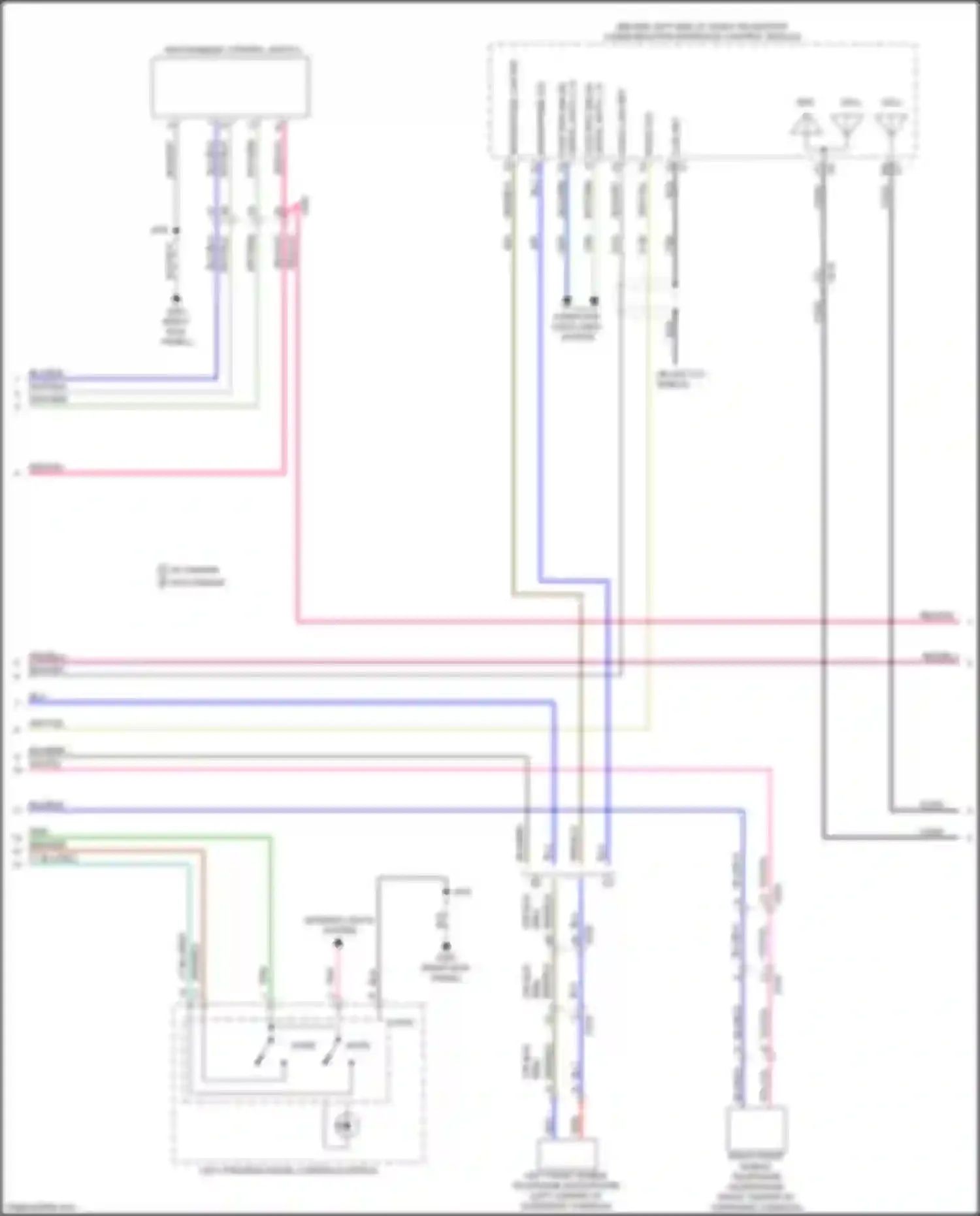 XT4 Cadillac I (2018-2023): Navigation circuit, w/ surround amplifier (2 of 5)