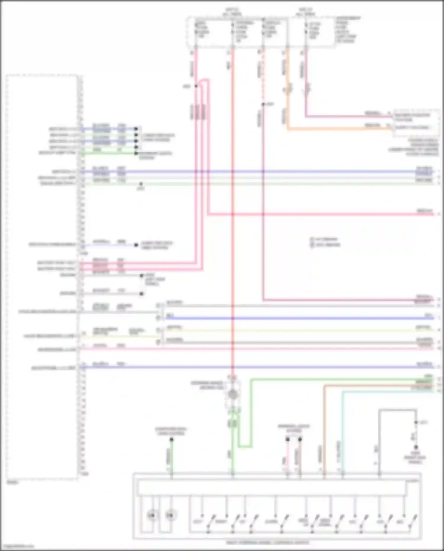 XT4 Cadillac I (2018-2023): Radio circuit, w/ surround amplifier (1 of 5)