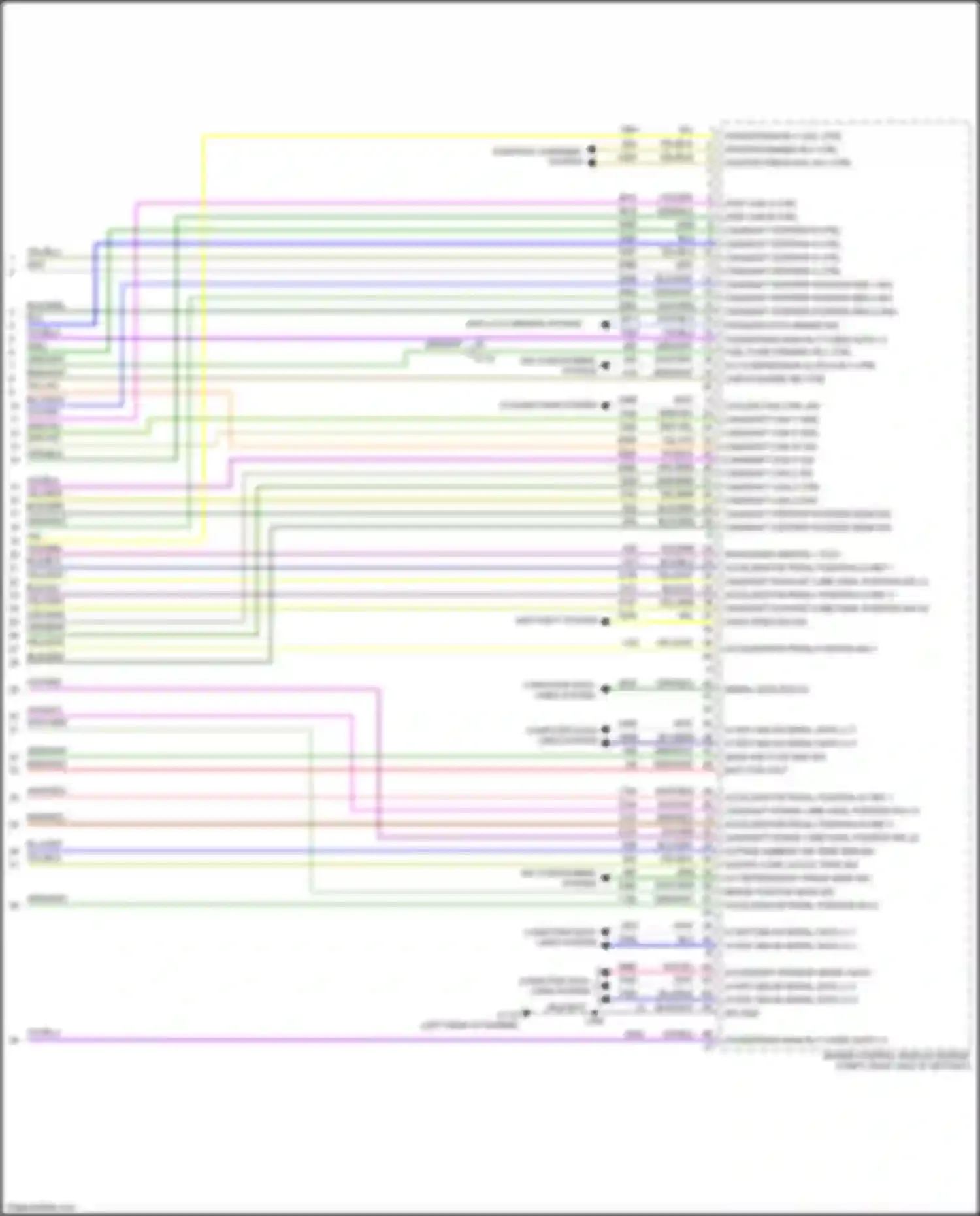 Wiring diagram a/c refrigerant press sens sig for Cadillac XT4 I (2018-2023) (2 of 2)