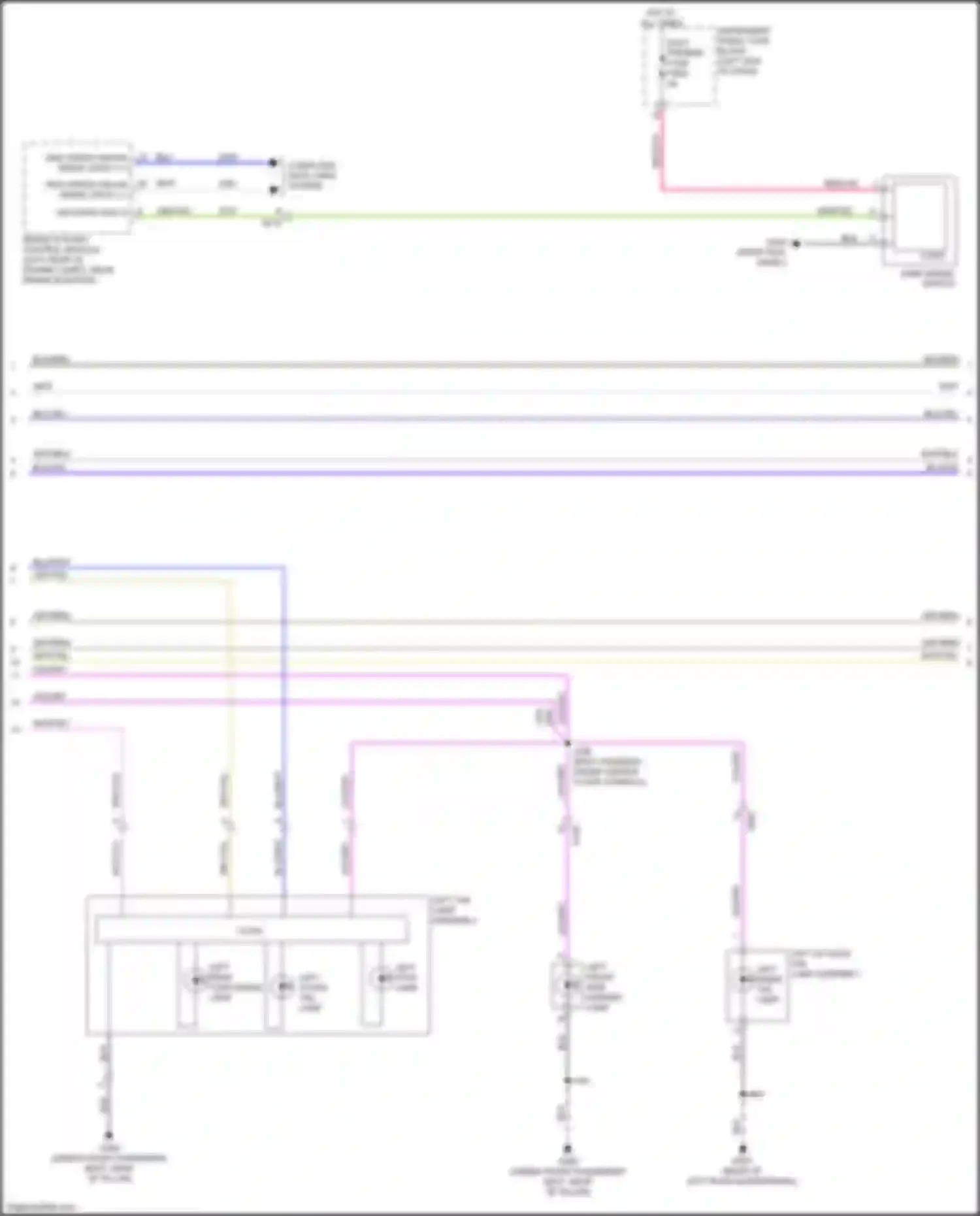 Wiring diagram blu for Cadillac XT4 I (2018-2023) (48 of 98)