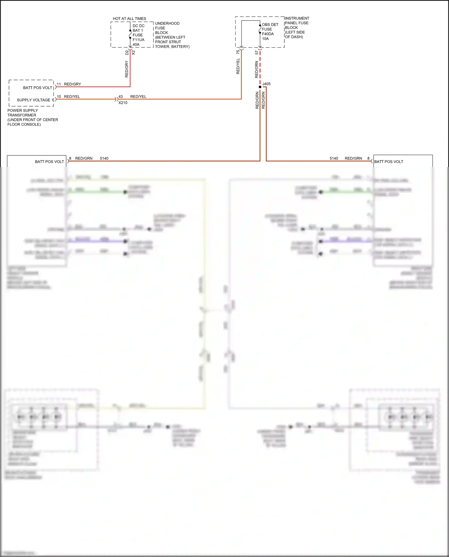 Cadillac XT4 I (2018-2023) computer data lines system wiring diagram  (32 of 102)