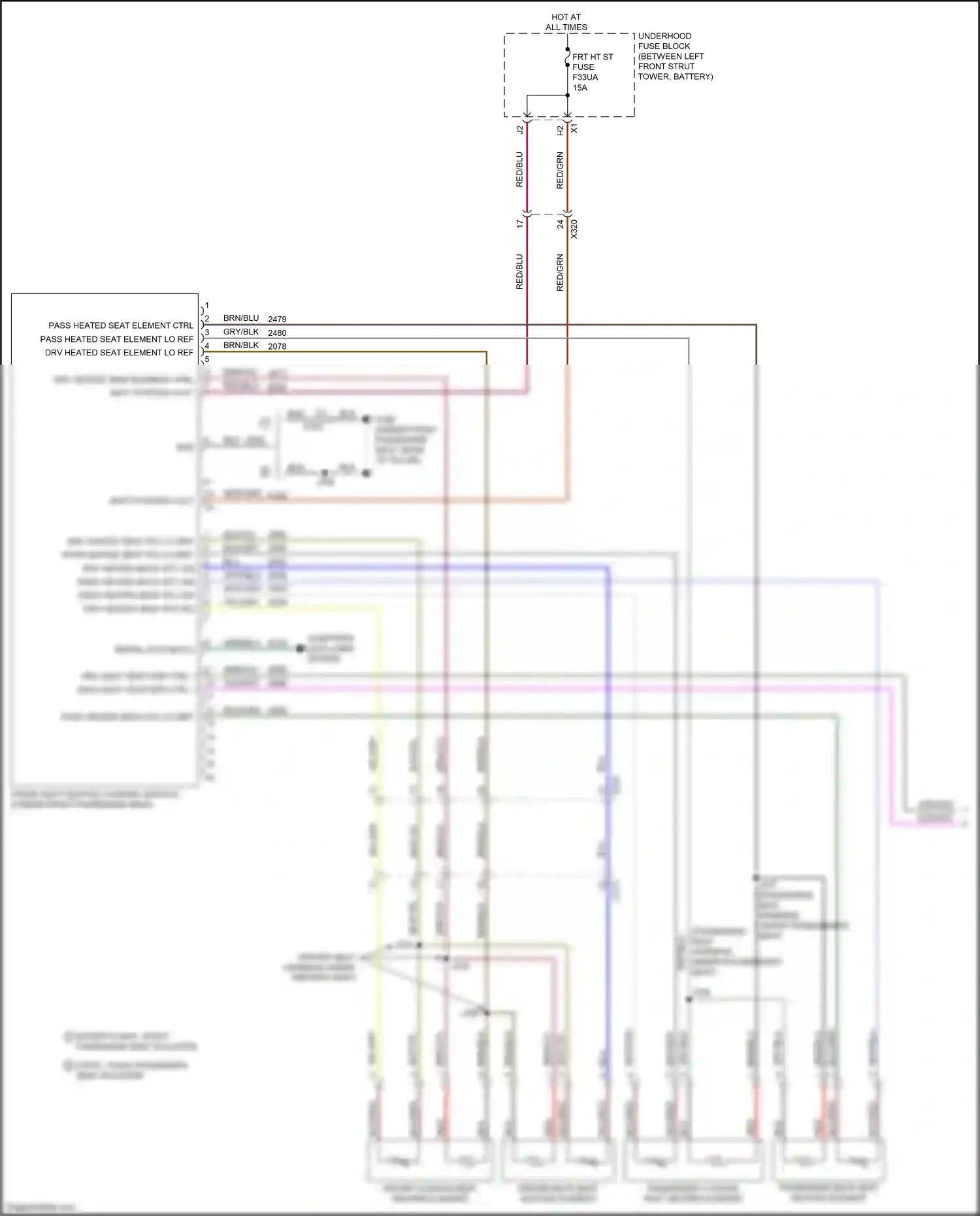Cadillac XT4 I (2018-2023) computer data lines system wiring diagram  (82 of 102)
