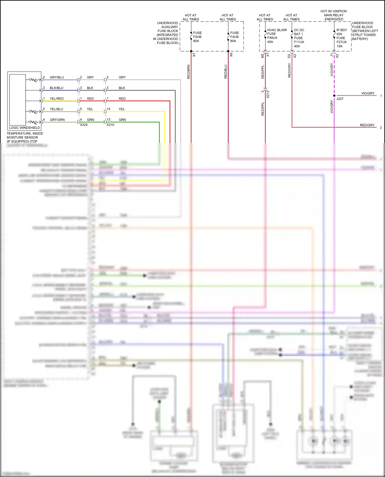 Cadillac XT4 I (2018-2023) computer data lines system wiring diagram  (61 of 102)