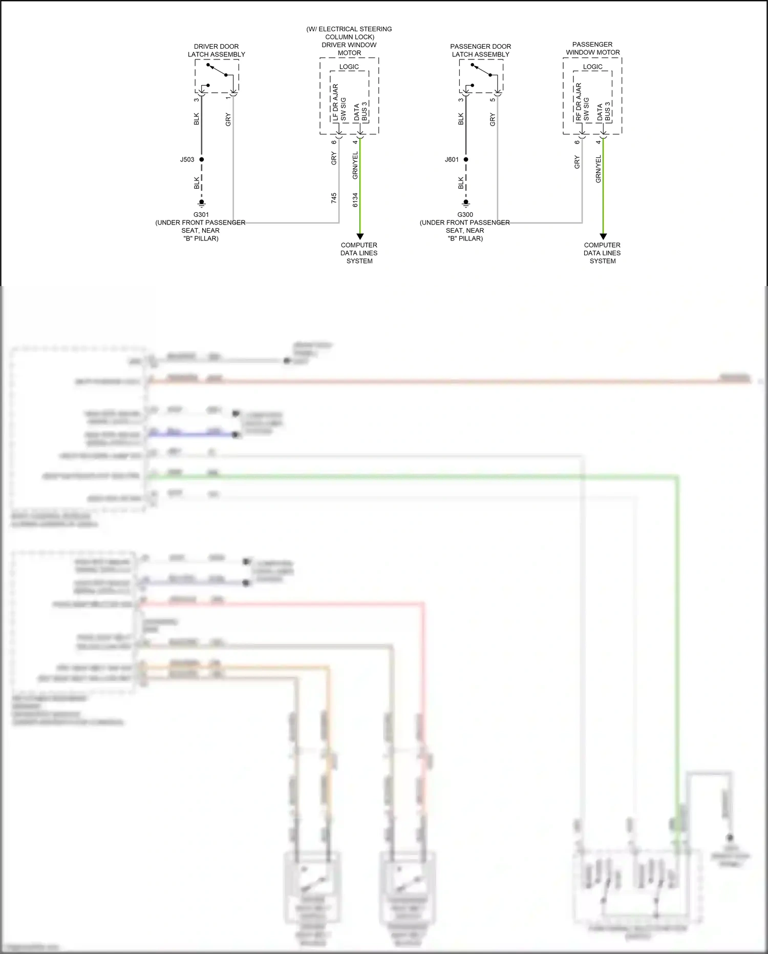 Cadillac XT4 I (2018-2023) computer data lines system wiring diagram  (94 of 102)