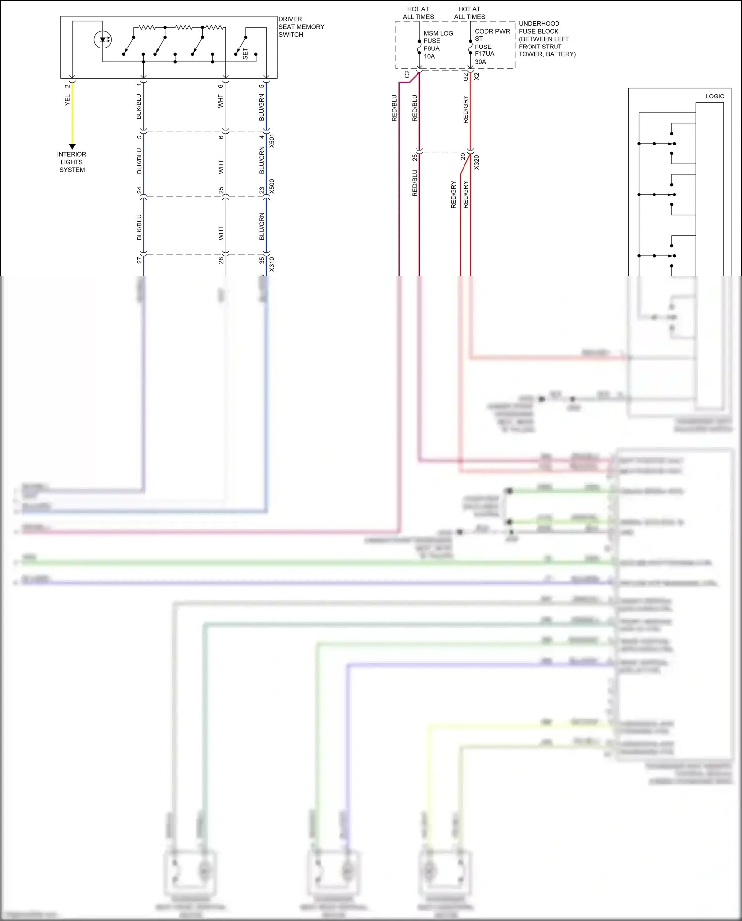 Cadillac XT4 I (2018-2023) computer data lines system wiring diagram  (69 of 102)