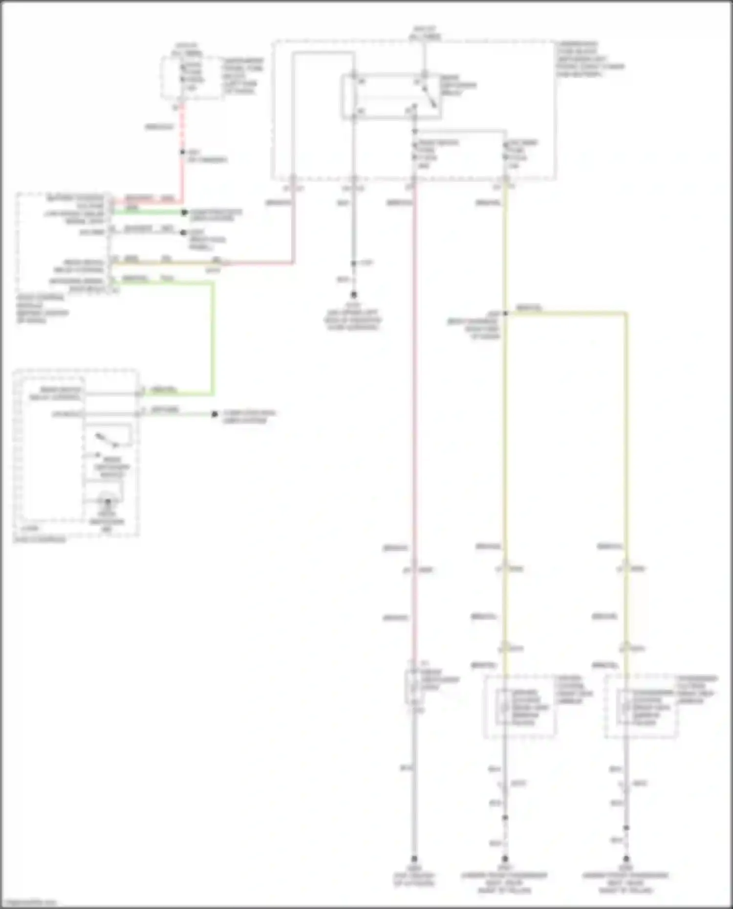 Wiring diagram grn for Cadillac XT4 I (2018-2023) (53 of 81)
