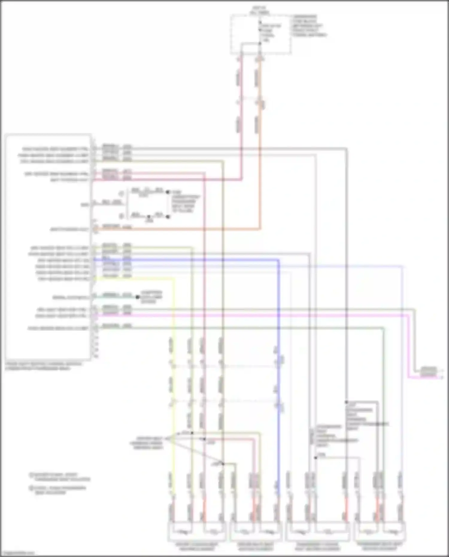 Wiring diagram grn/blu for Cadillac XT4 I (2018-2023) (11 of 16)