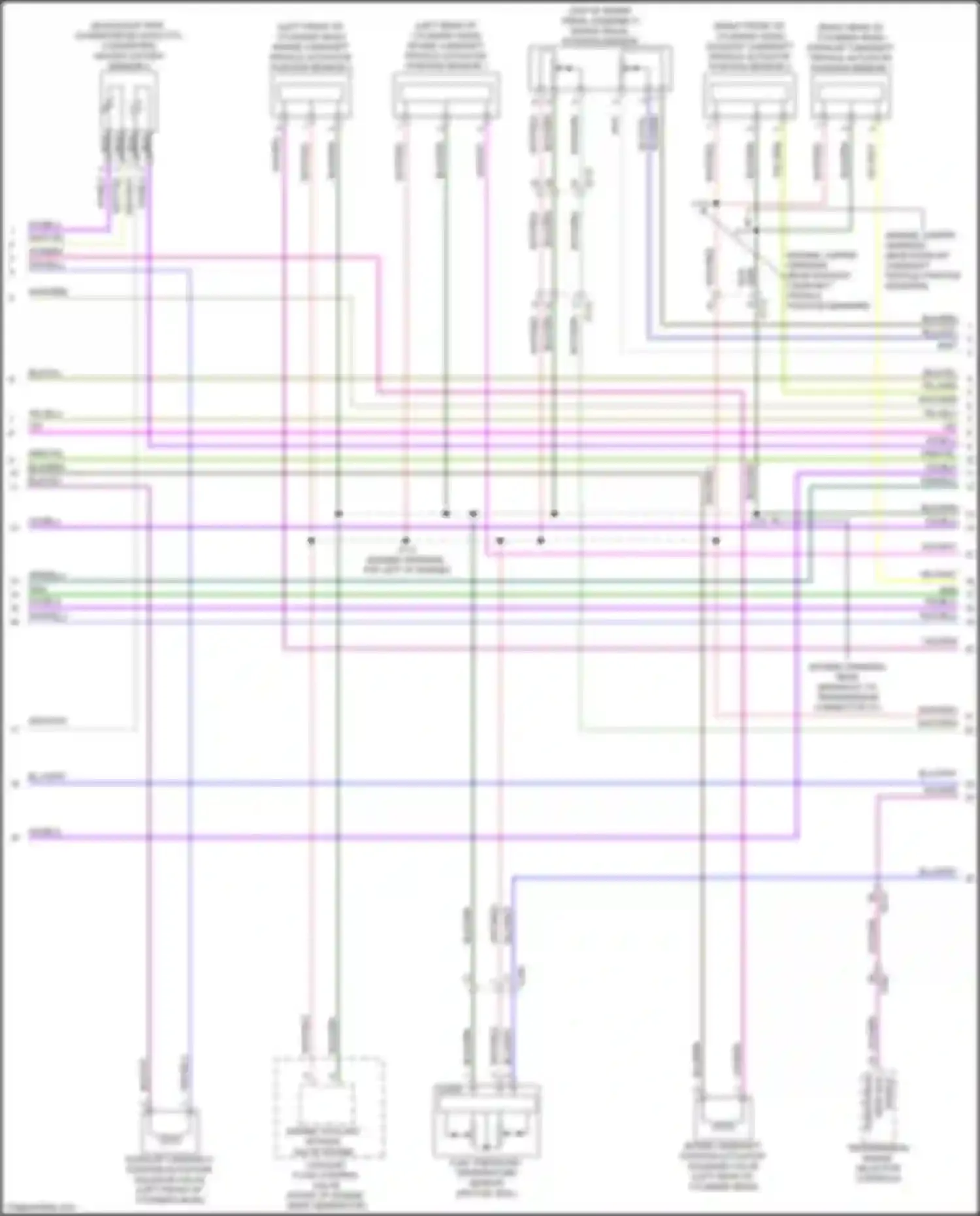 Wiring diagram grn/blu for Cadillac XT4 I (2018-2023) (14 of 16)