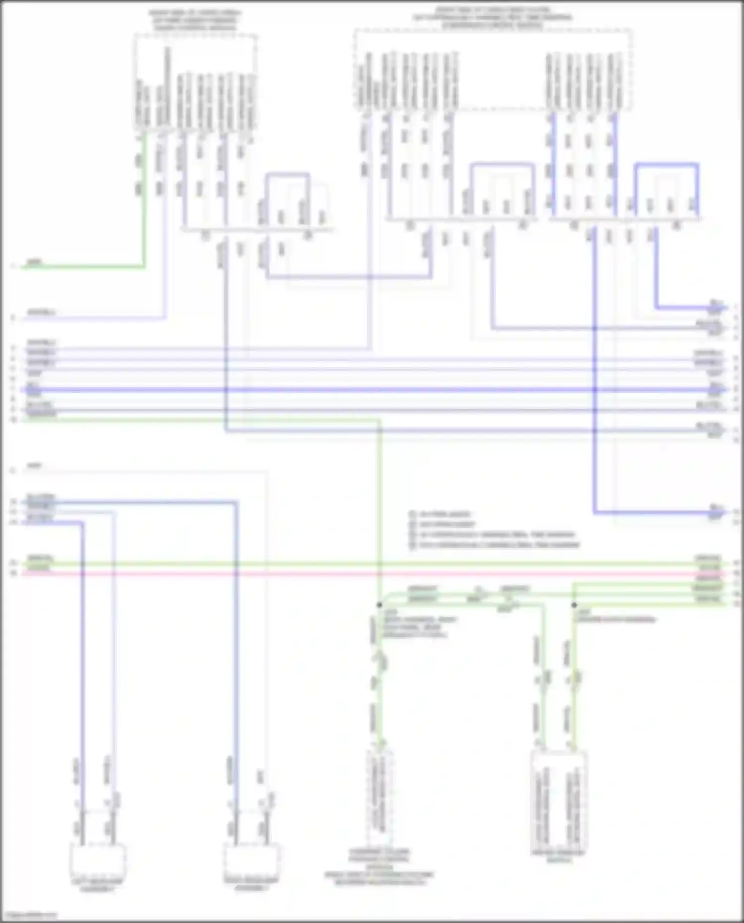 Wiring diagram grn/wht for Cadillac XT4 I (2018-2023) (6 of 34)