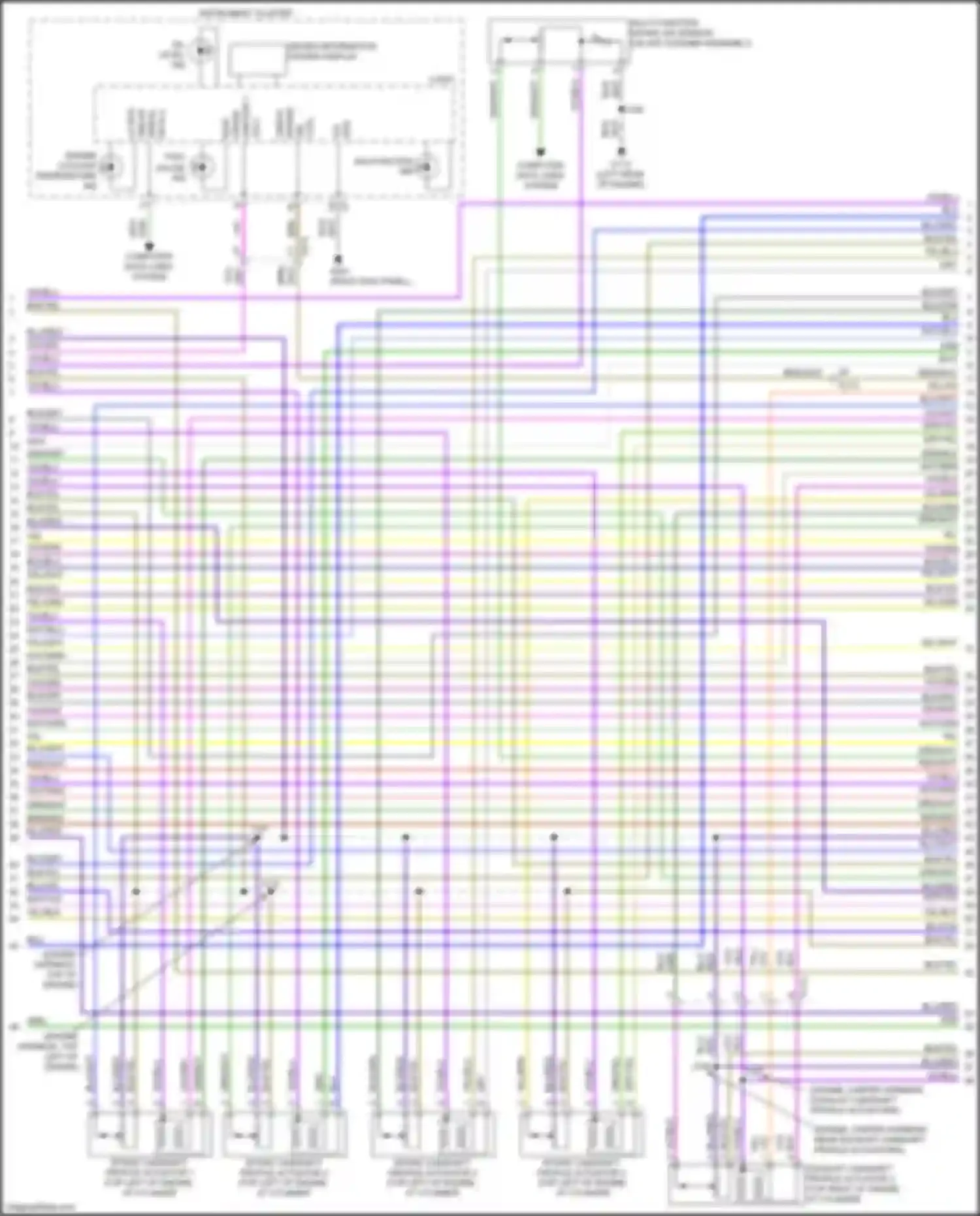 Wiring diagram ignition 1 for Cadillac XT4 I (2018-2023) (1 of 1)