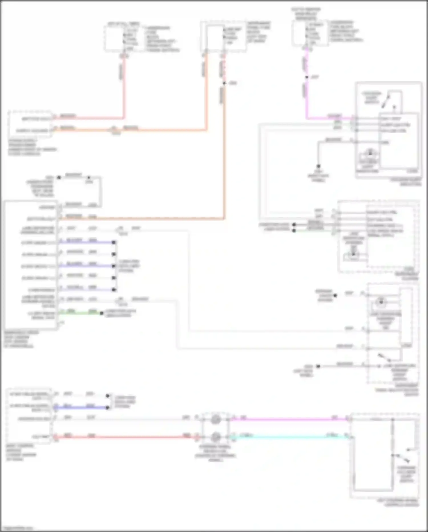 Wiring diagram volt ref for Cadillac XT4 I (2018-2023) (1 of 1)