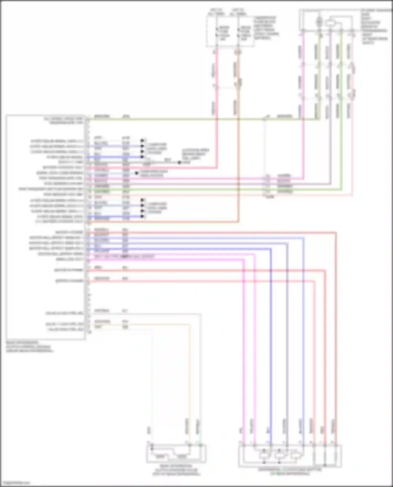 Wiring diagram wht for Cadillac XT4 I (2018-2023) (10 of 100)