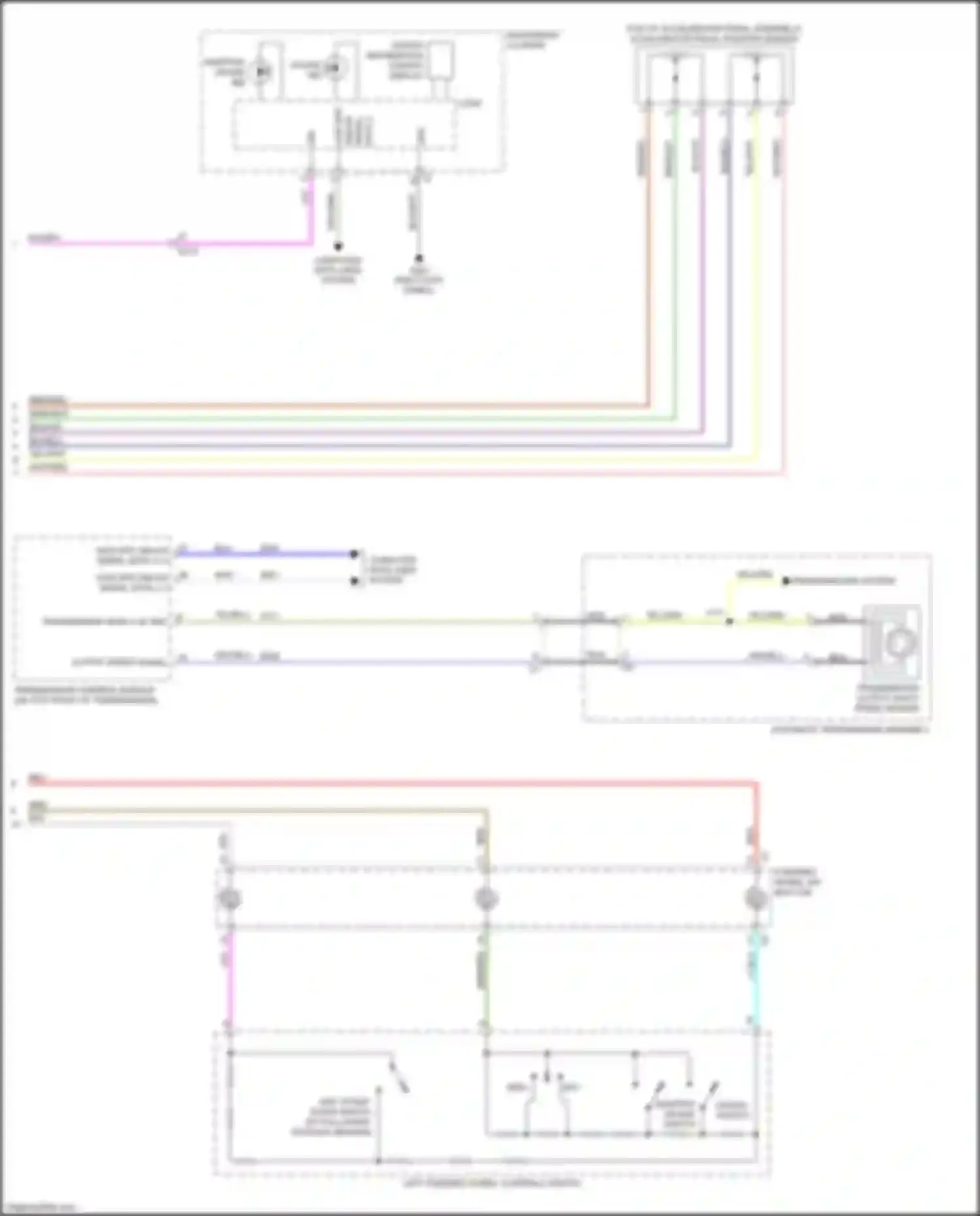 Wiring diagram yel/wht for Cadillac XT4 I (2018-2023) (3 of 29)