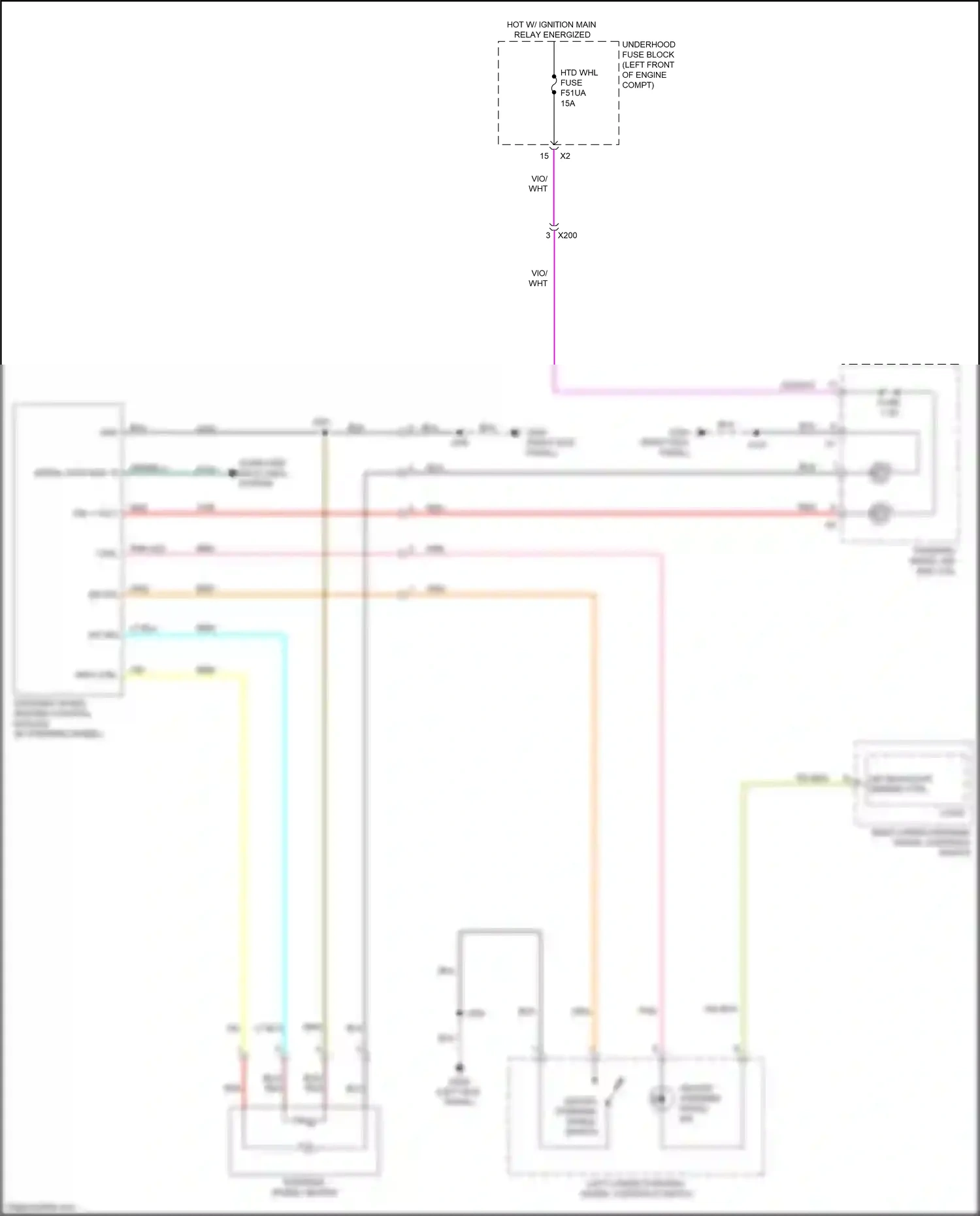 Cadillac XT5 I facelift (2019-2024) computer data lines system wiring diagram  (9 of 111)