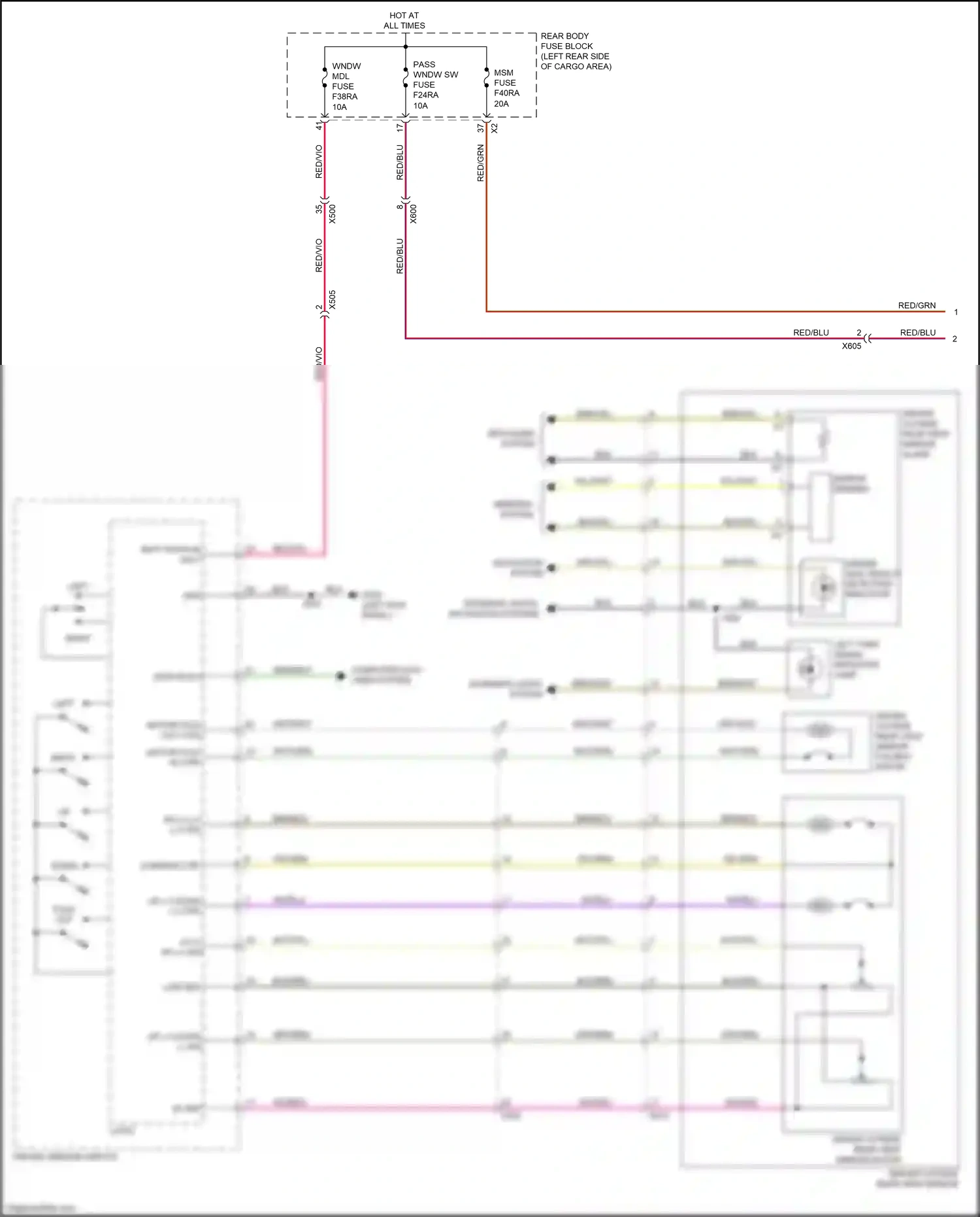 Cadillac XT5 I facelift (2019-2024) computer data lines system wiring diagram  (16 of 111)