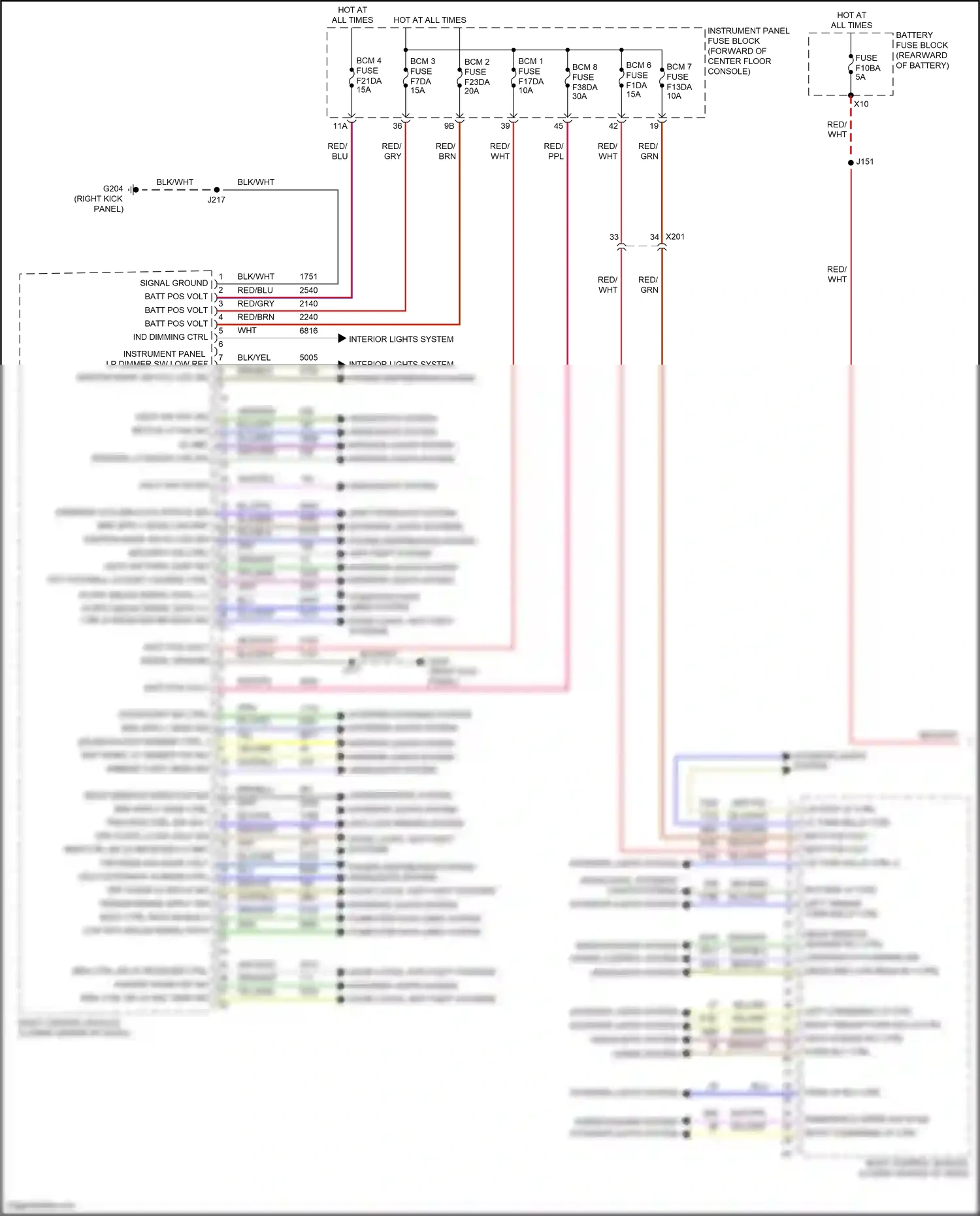 Cadillac XT5 I facelift (2019-2024) computer data lines system wiring diagram  (33 of 111)