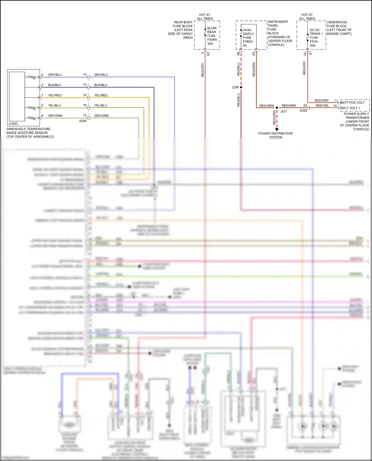 Cadillac XT5 I facelift (2019-2024) computer data lines system wiring diagram  (11 of 111)