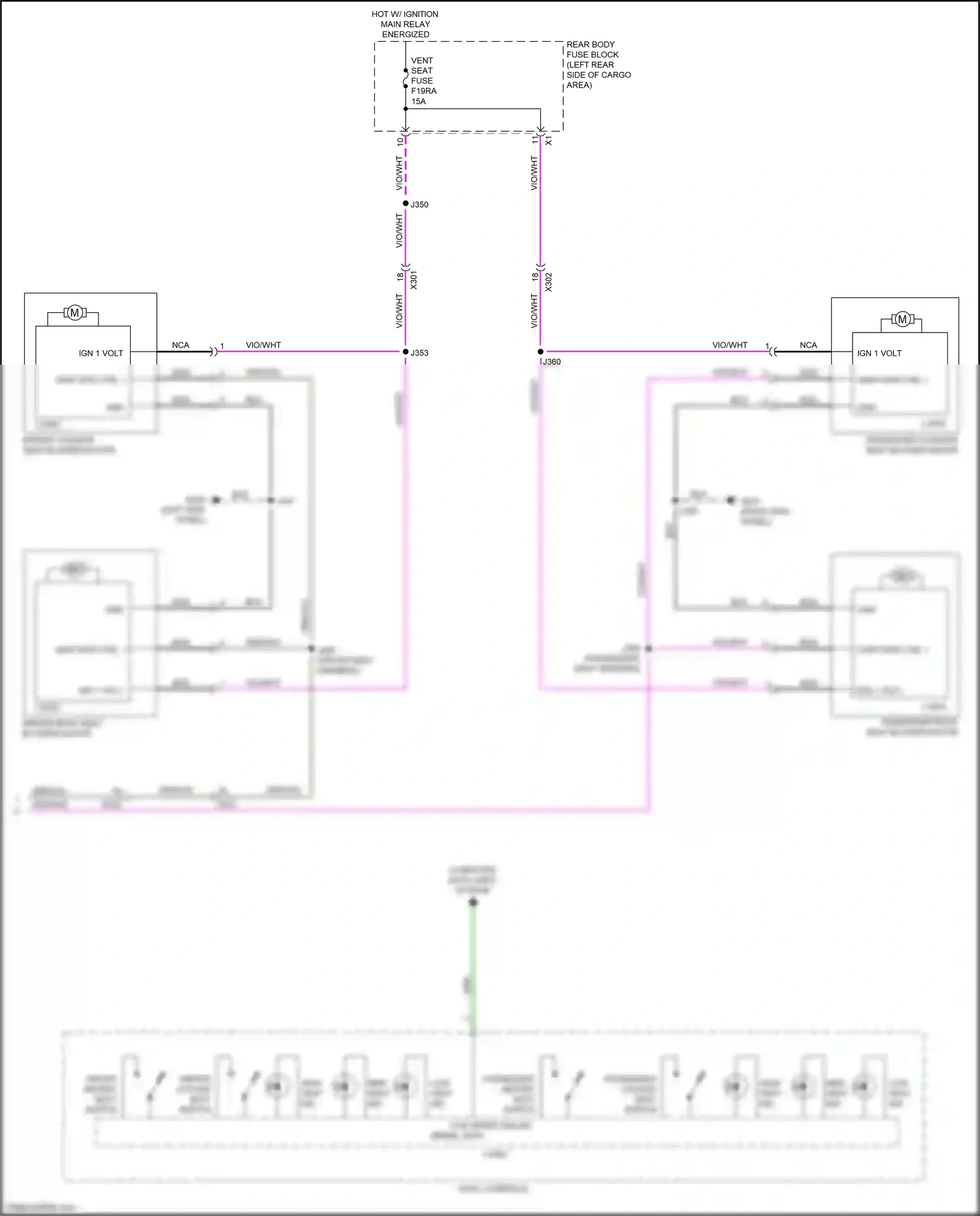 Cadillac XT5 I facelift (2019-2024) computer data lines system wiring diagram  (8 of 111)