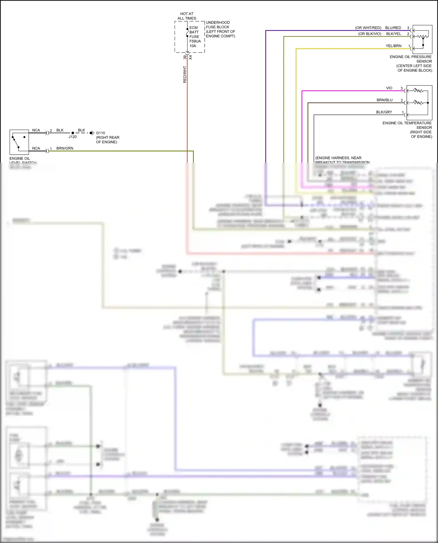 Cadillac XT5 I facelift (2019-2024) computer data lines system wiring diagram  (74 of 111)