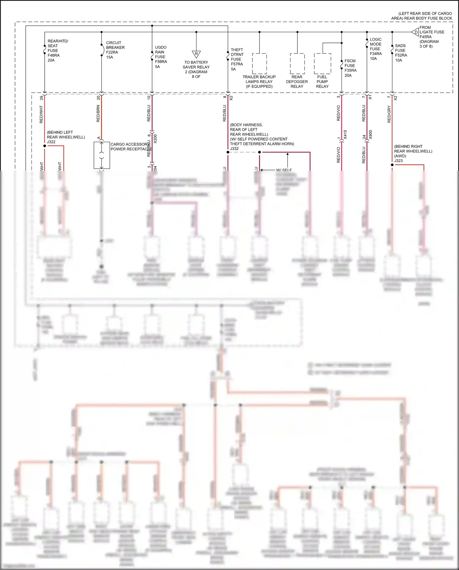 Cadillac XT5 I facelift (2019-2024) rain sensor module wiring diagram  (4 of 5)